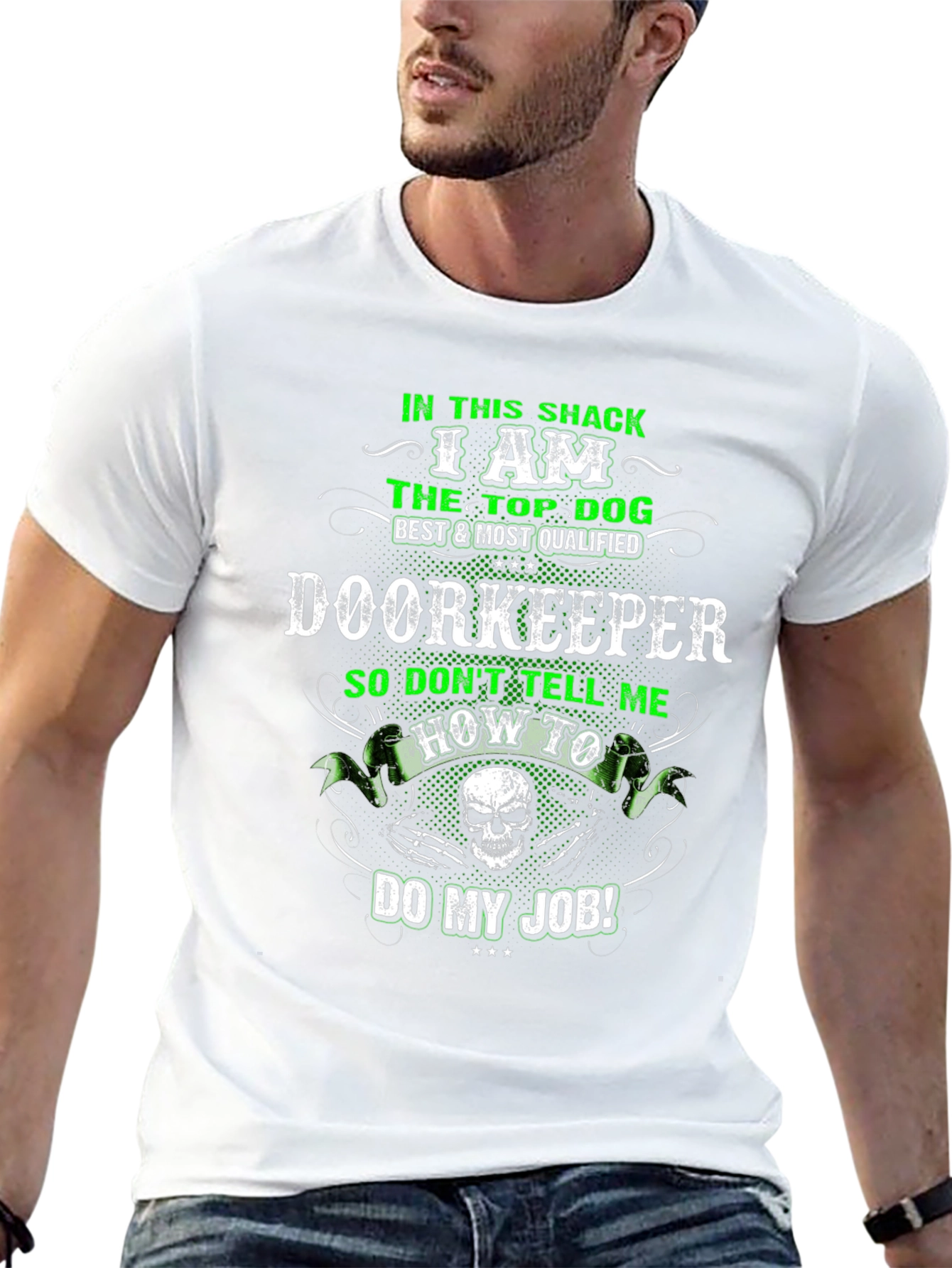 Doorkeeper Funny Slogan T-Shirt