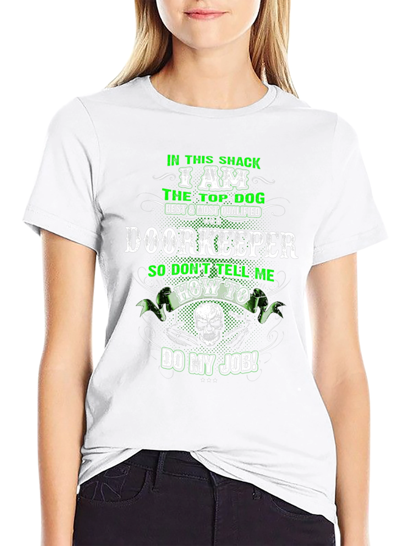 Doorkeeper Funny Slogan T-Shirt