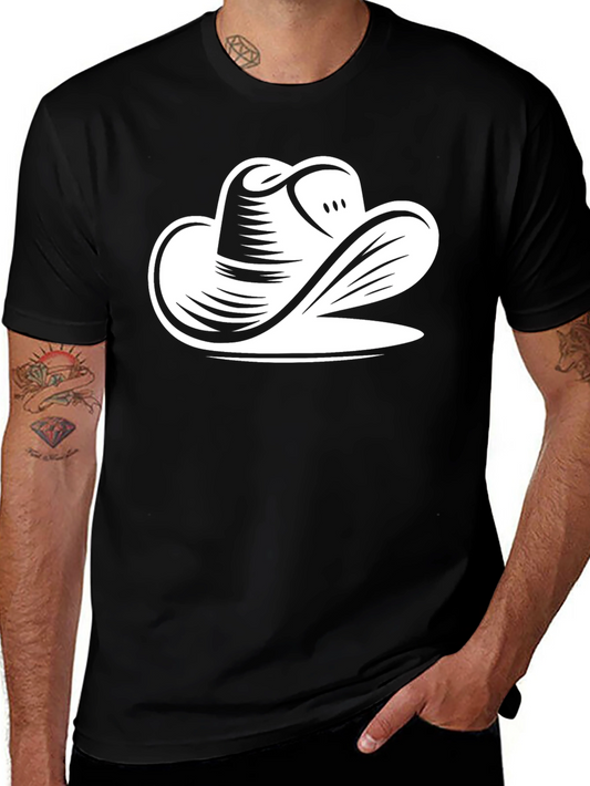 Black Cowboy Hat Graphic Tee