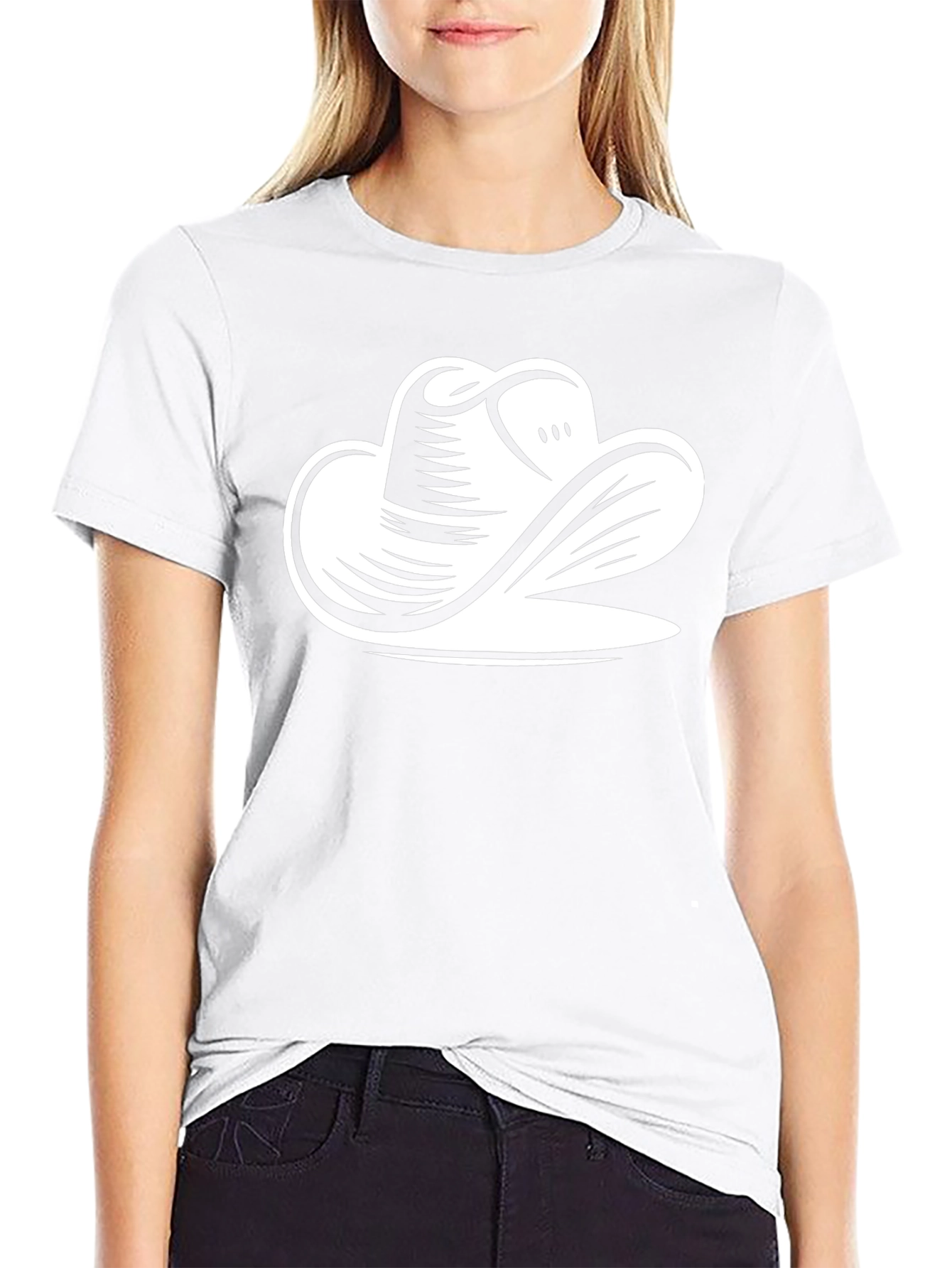 Black Cowboy Hat Graphic Tee