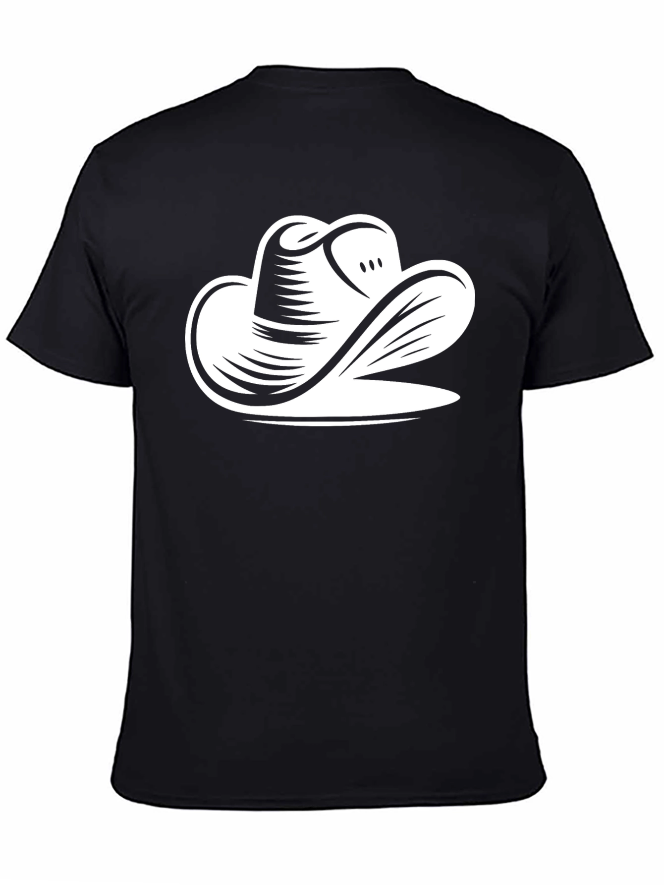 Black Cowboy Hat Graphic Tee