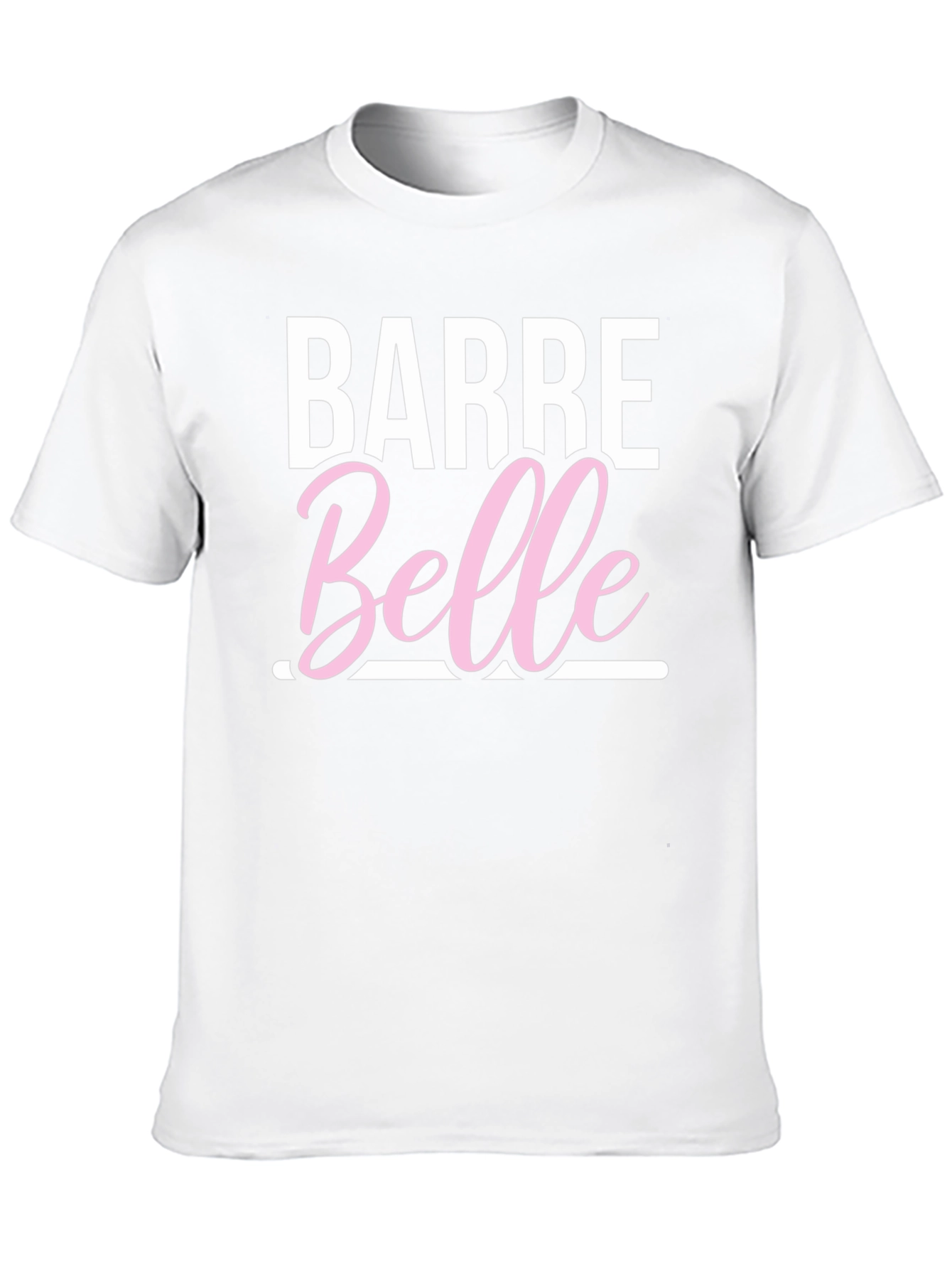Barre Belle Black T-Shirt - Dance Fitness Apparel