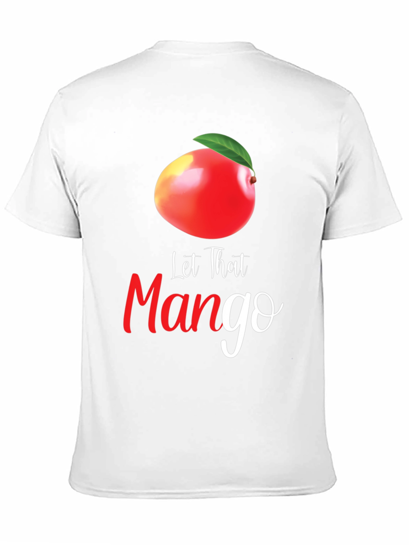 Let That Mango Graphic T-Shirt - Black