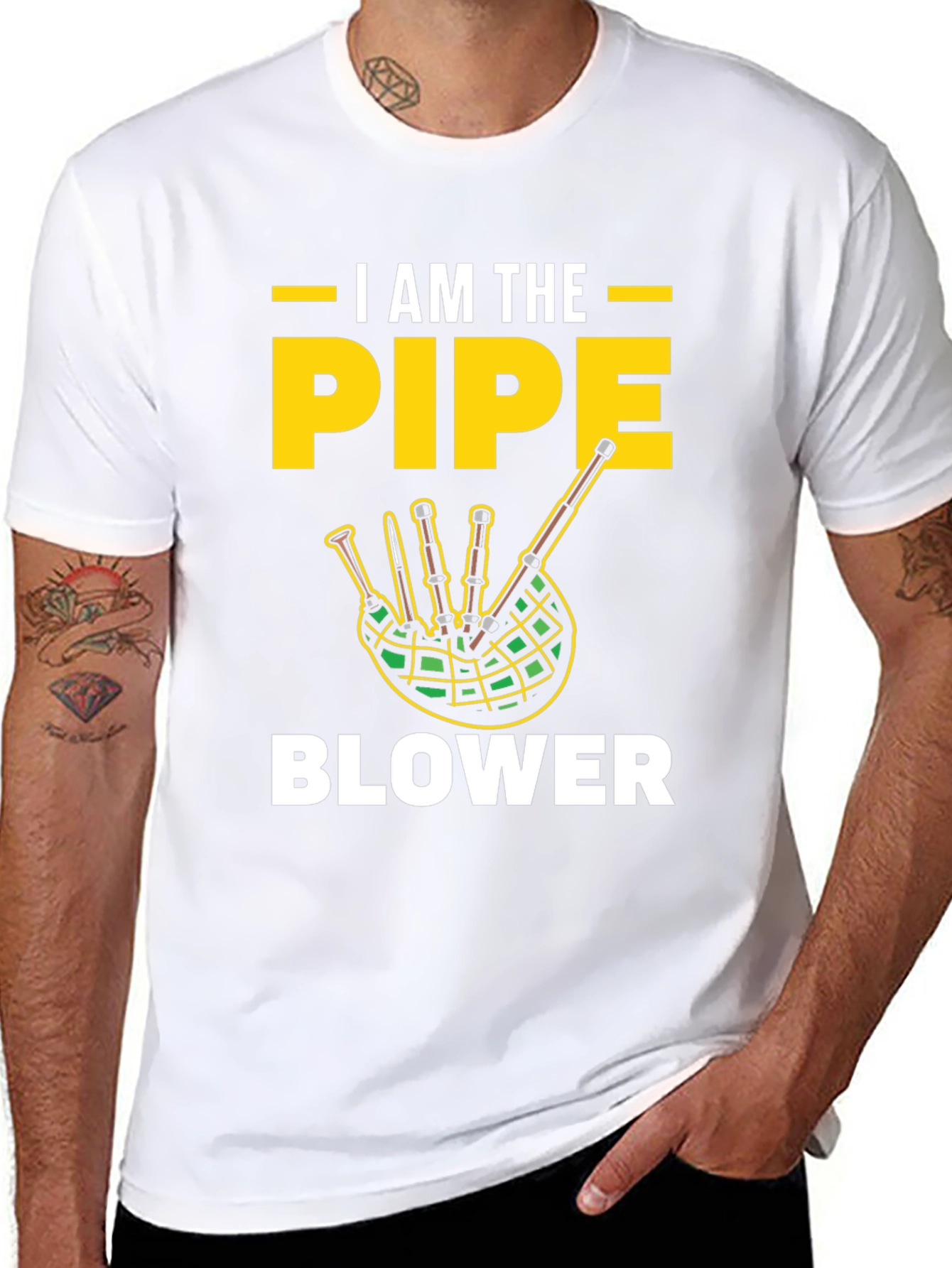 I AM THE PIPE BLOWER Graphic T-Shirt