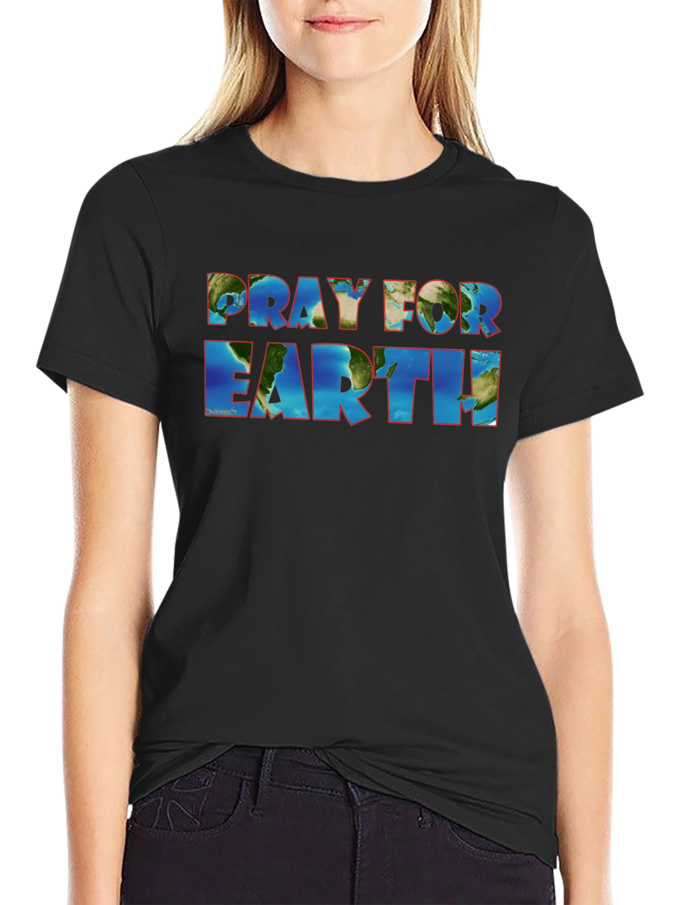 Pray for Earth T-Shirt - Global Awareness Tee