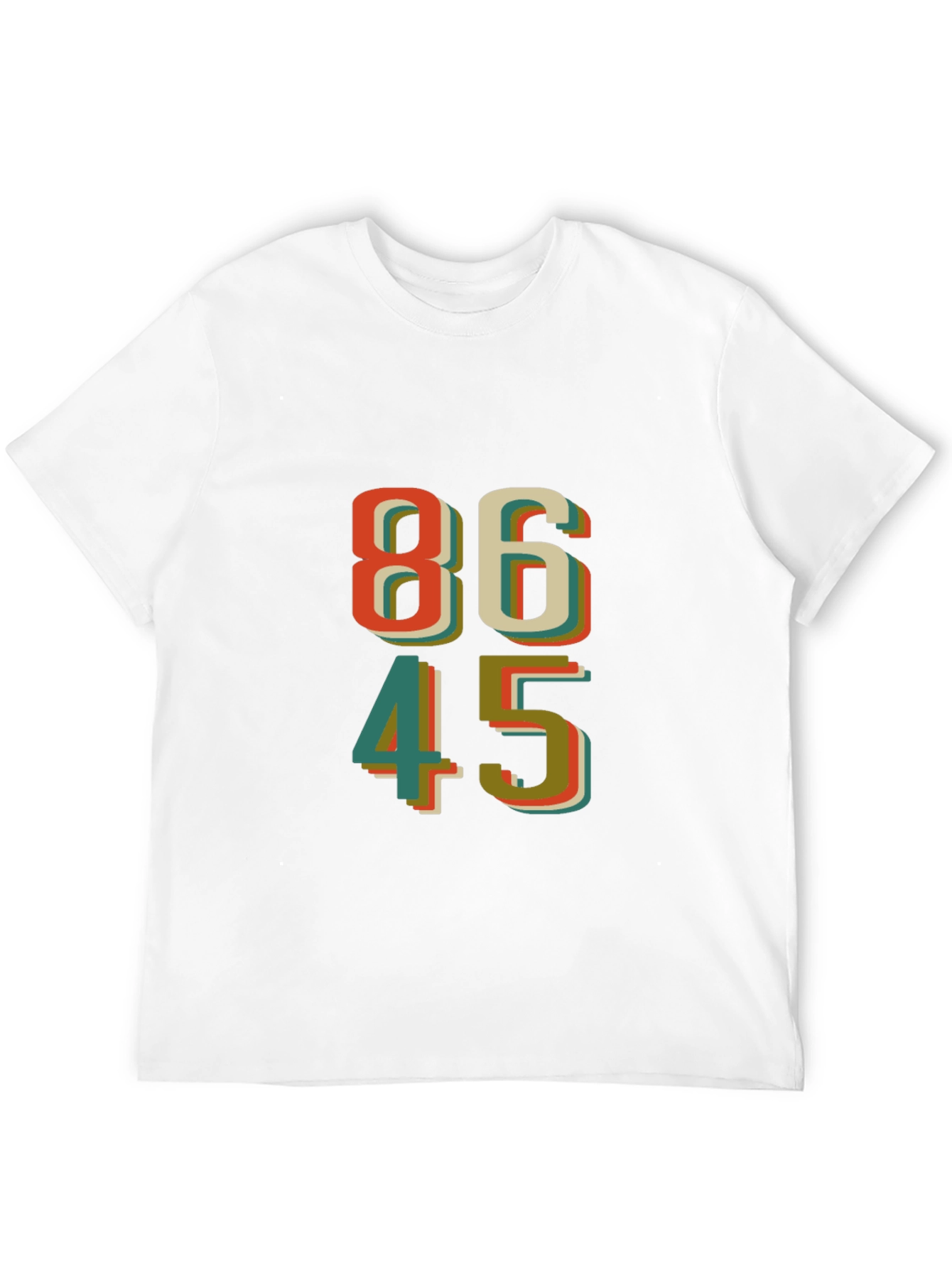 86 45 Graphic T-Shirt - Retro Design