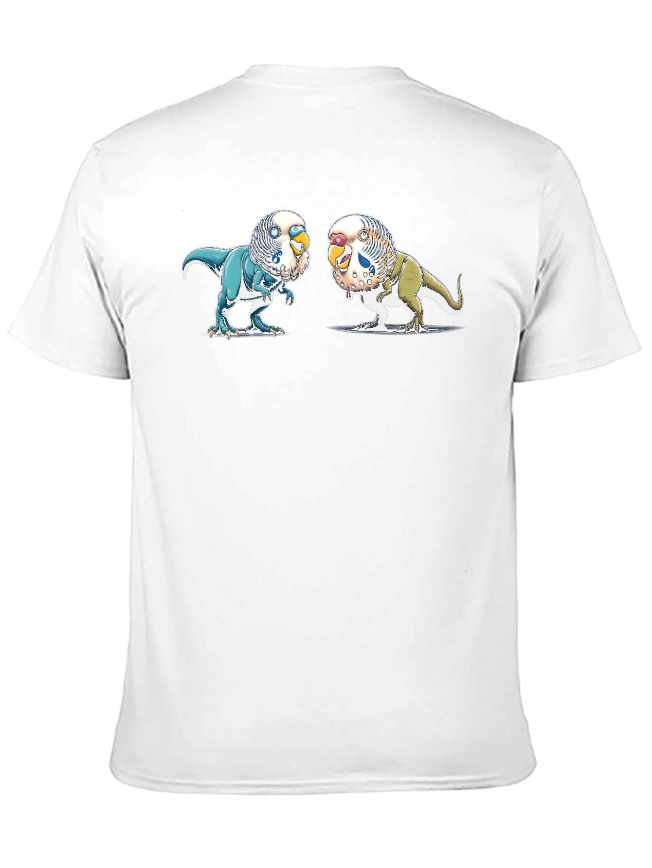 Parakeet Dinosaur T-Shirt