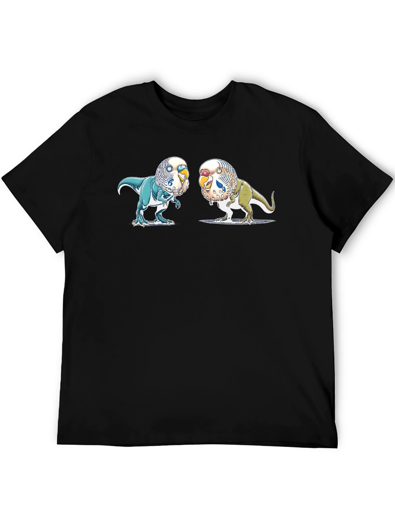 Parakeet Dinosaur T-Shirt