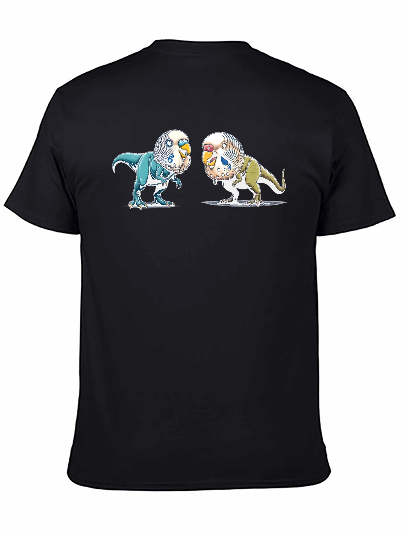 Parakeet Dinosaur T-Shirt