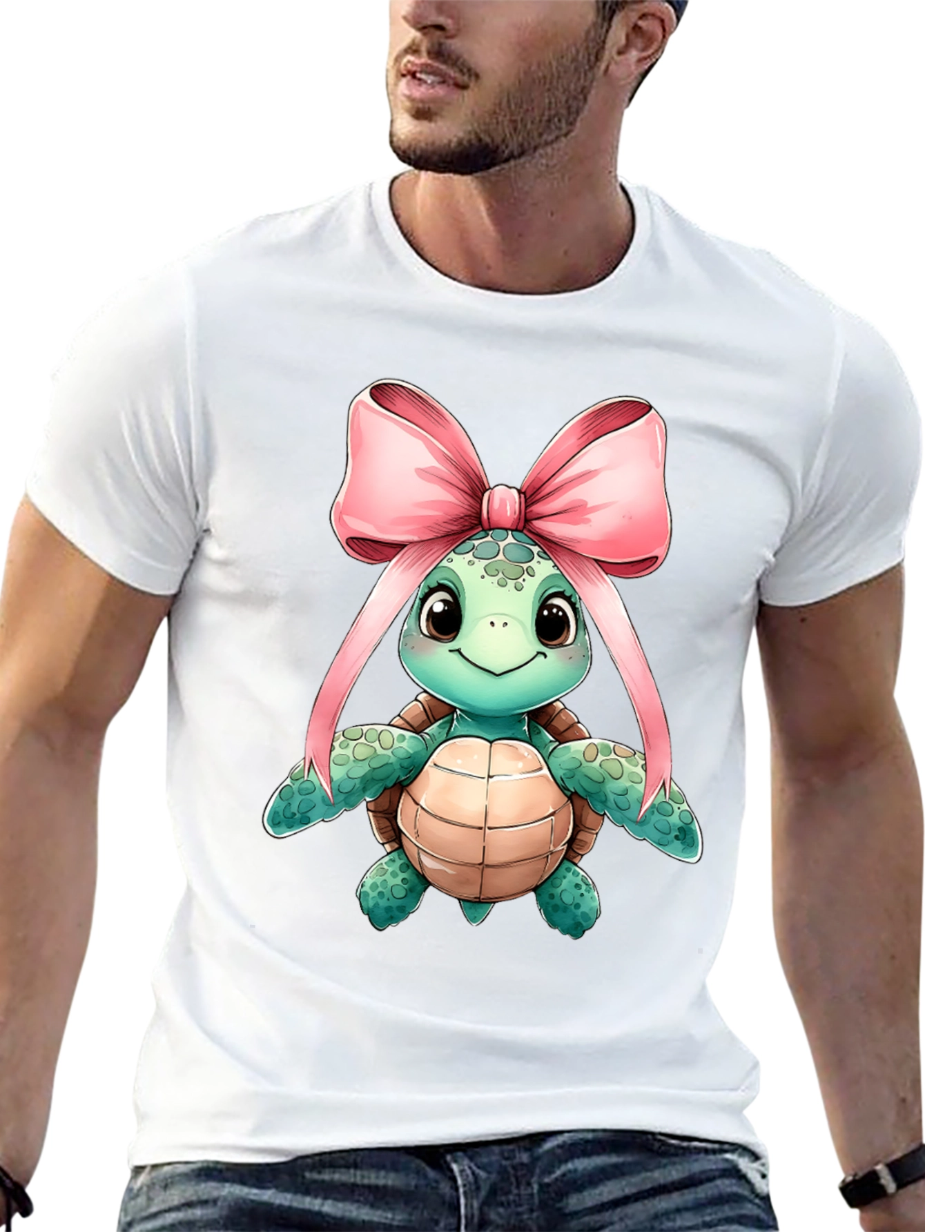 Turtle with Bow Tie T-Shirt