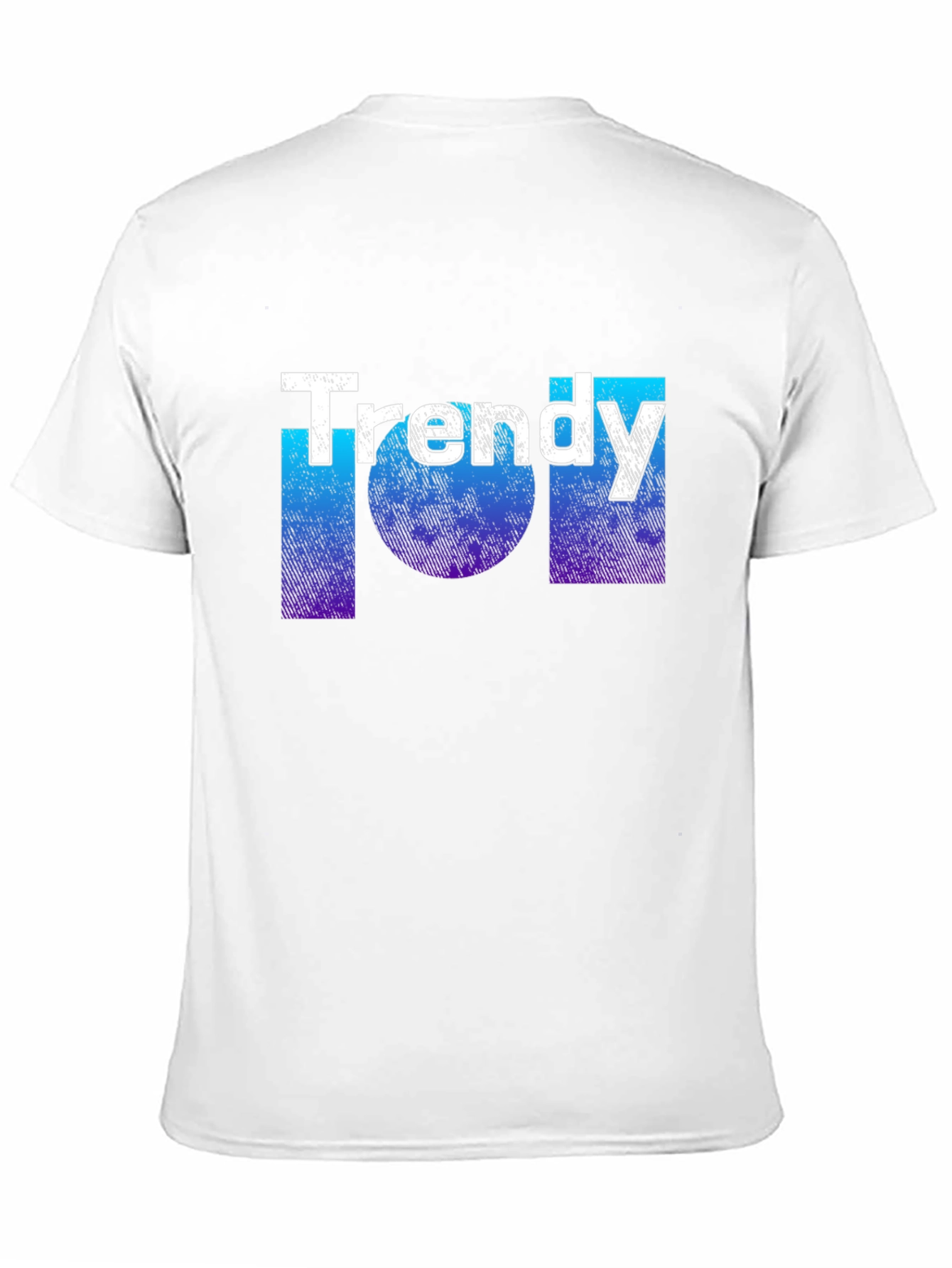 Trendy Graphic T-Shirt - Black Cotton Tee