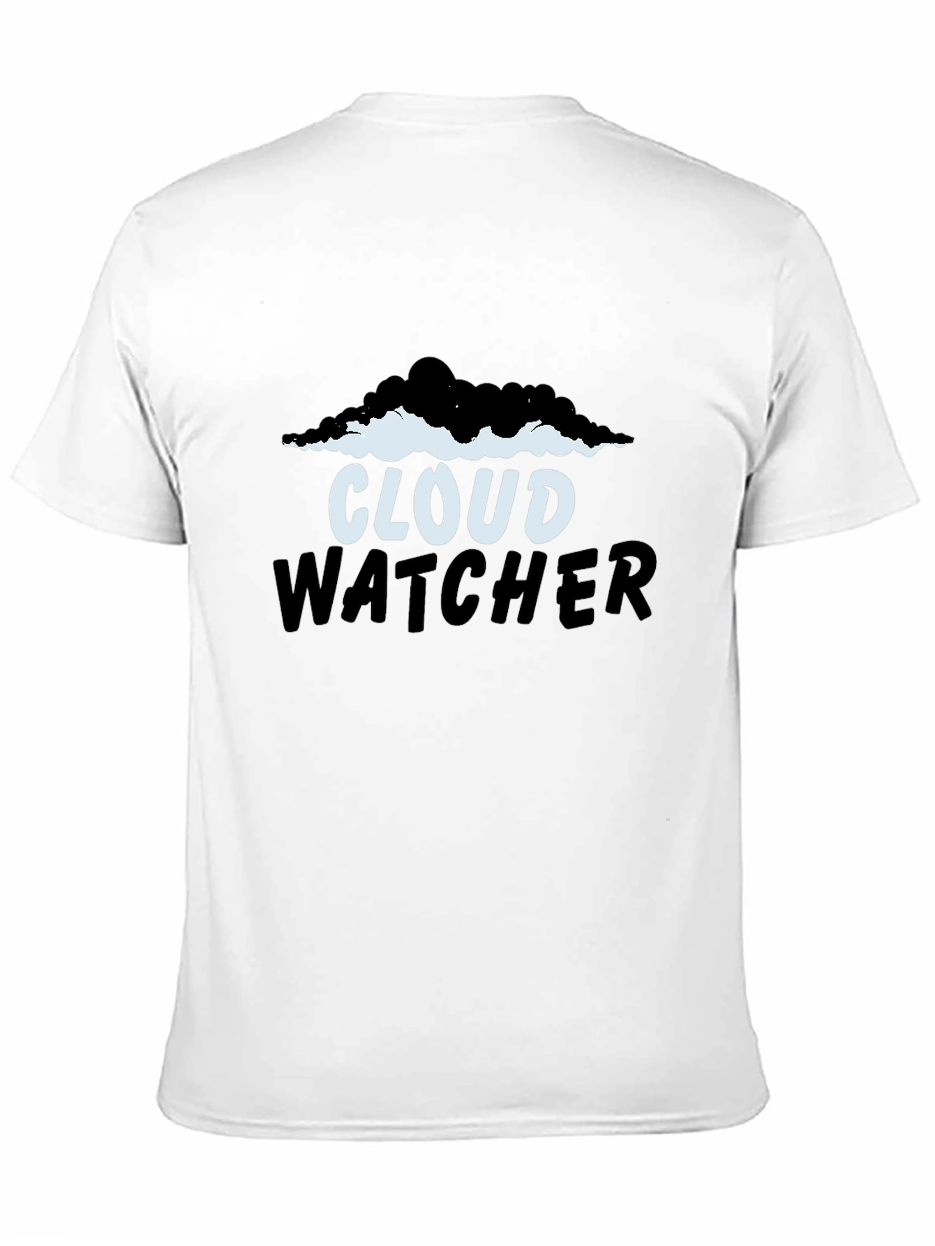 Cloud Watcher Graphic Tee - Mens Black T-Shirt