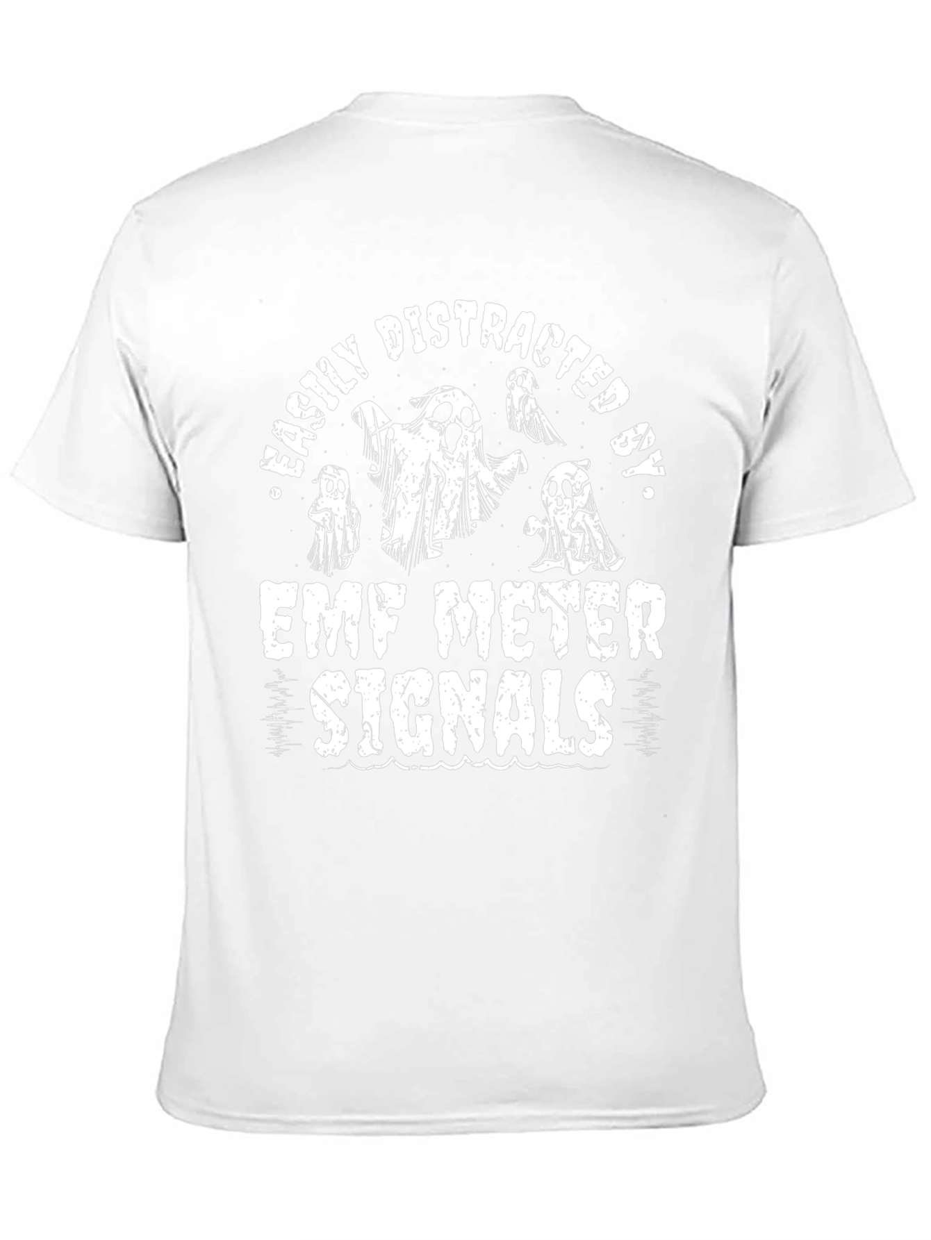Easily Distracted by EMF Meter Signals Graphic Tee