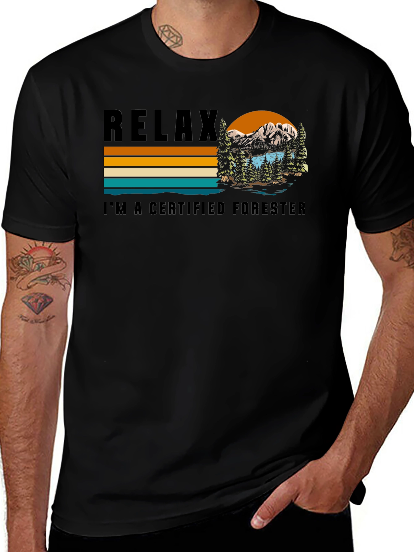 Relax Certified Forester Graphic Tee