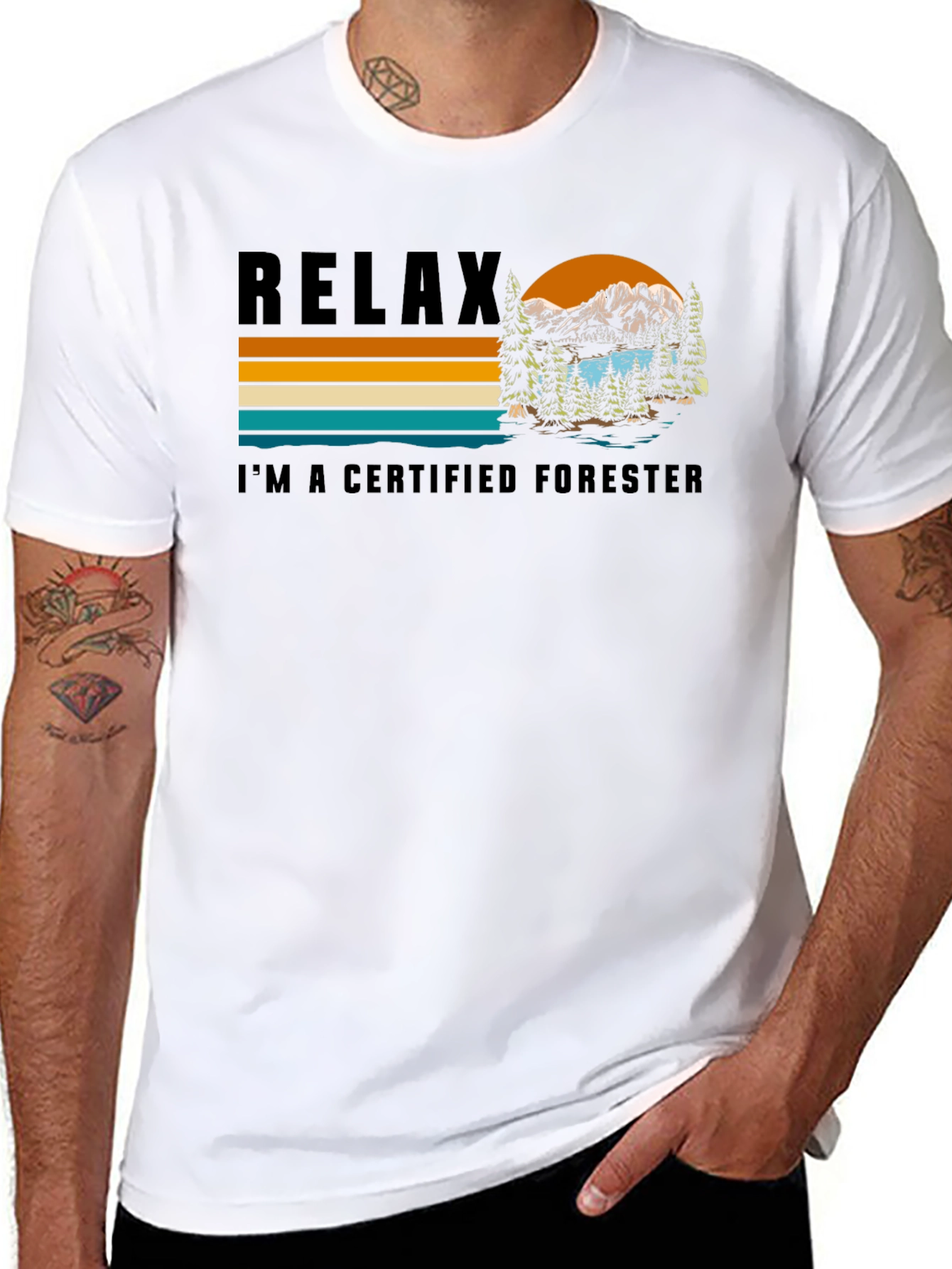 Relax Certified Forester Graphic Tee