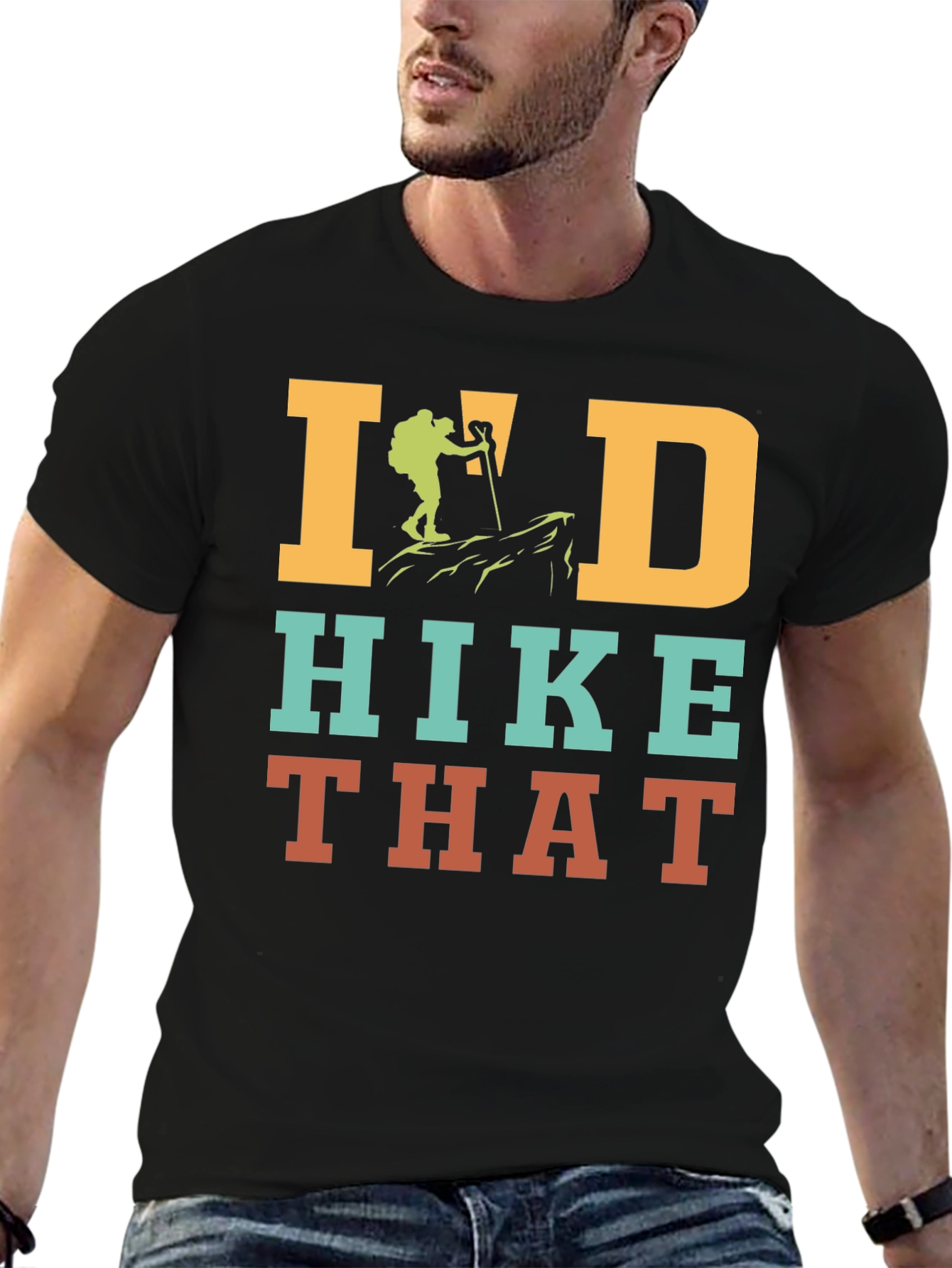 Id Hike That Graphic Tee