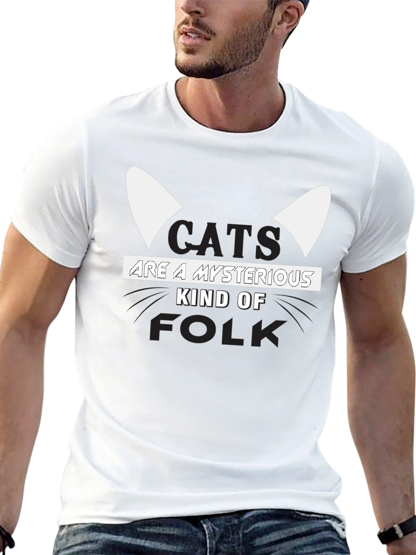 Cats Are A Mysterious Kind Of Folk T-Shirt