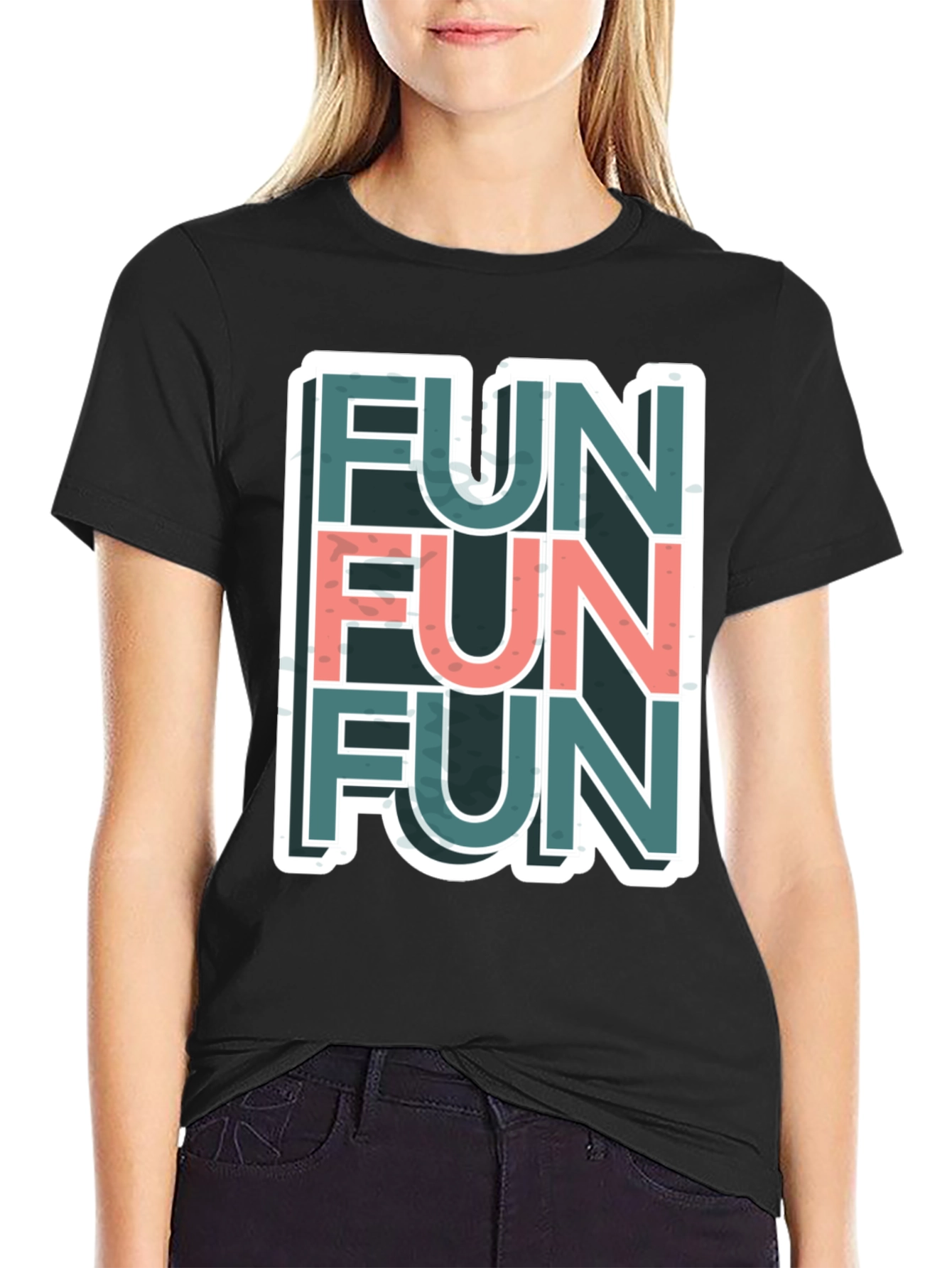 Fun Graphic T-Shirt - Casual Wear