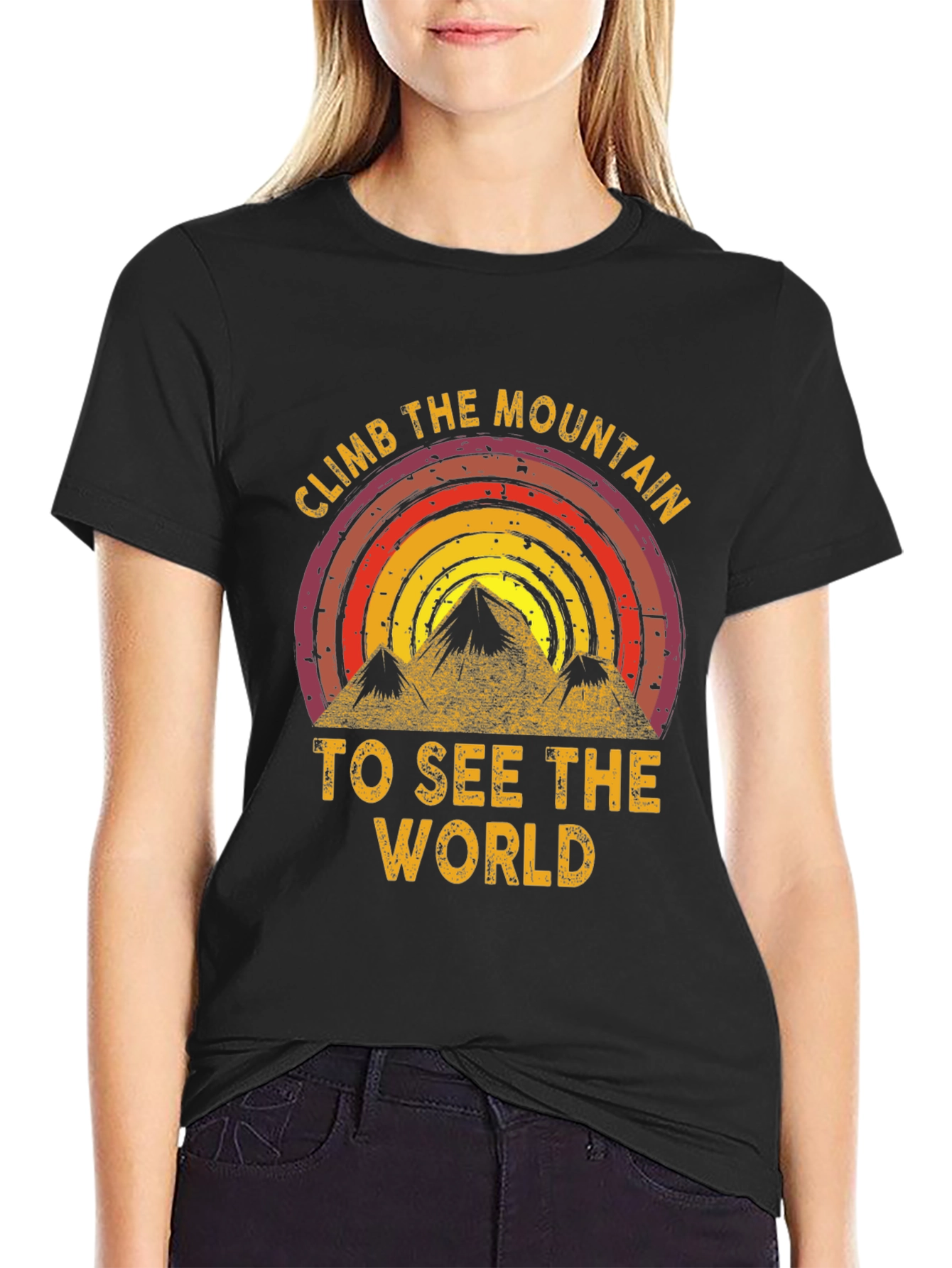Climb the Mountain Graphic T-Shirt