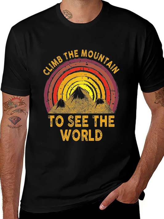 Climb the Mountain Graphic T-Shirt