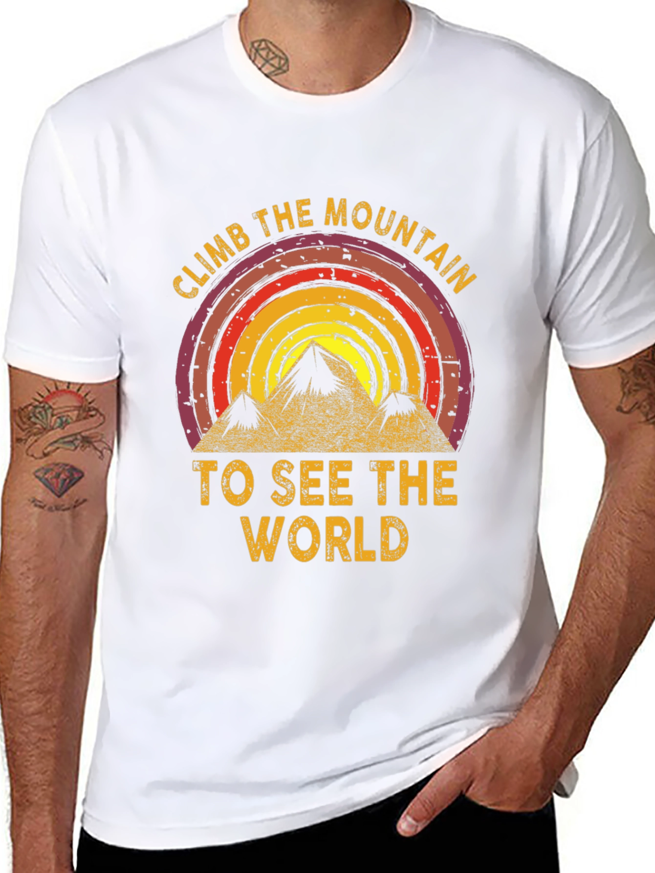 Climb the Mountain Graphic T-Shirt