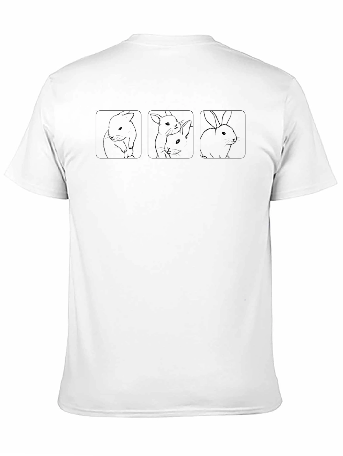 Black Bunny Graphic Tee