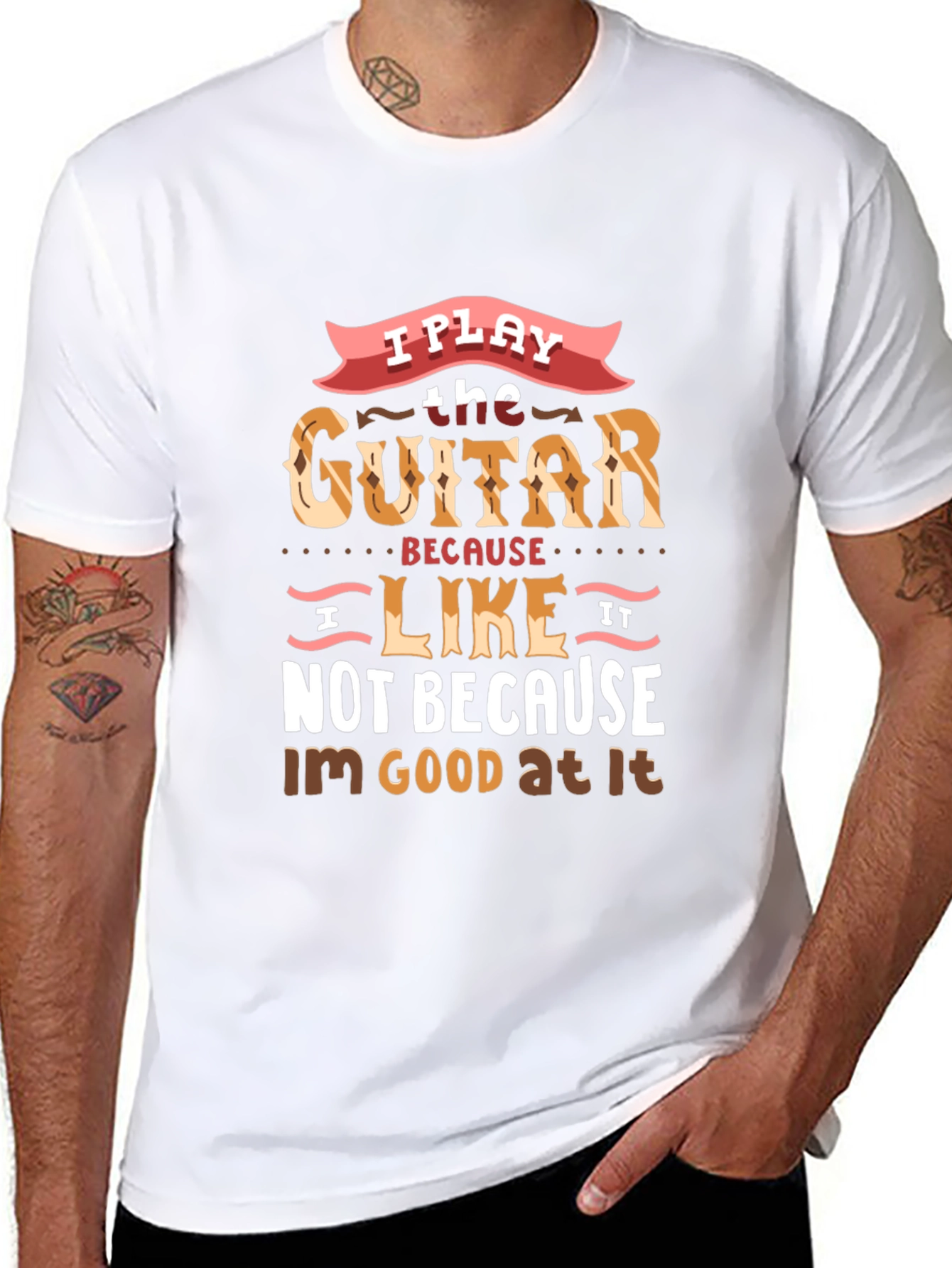 I Play Guitar Because I Like It T-Shirt