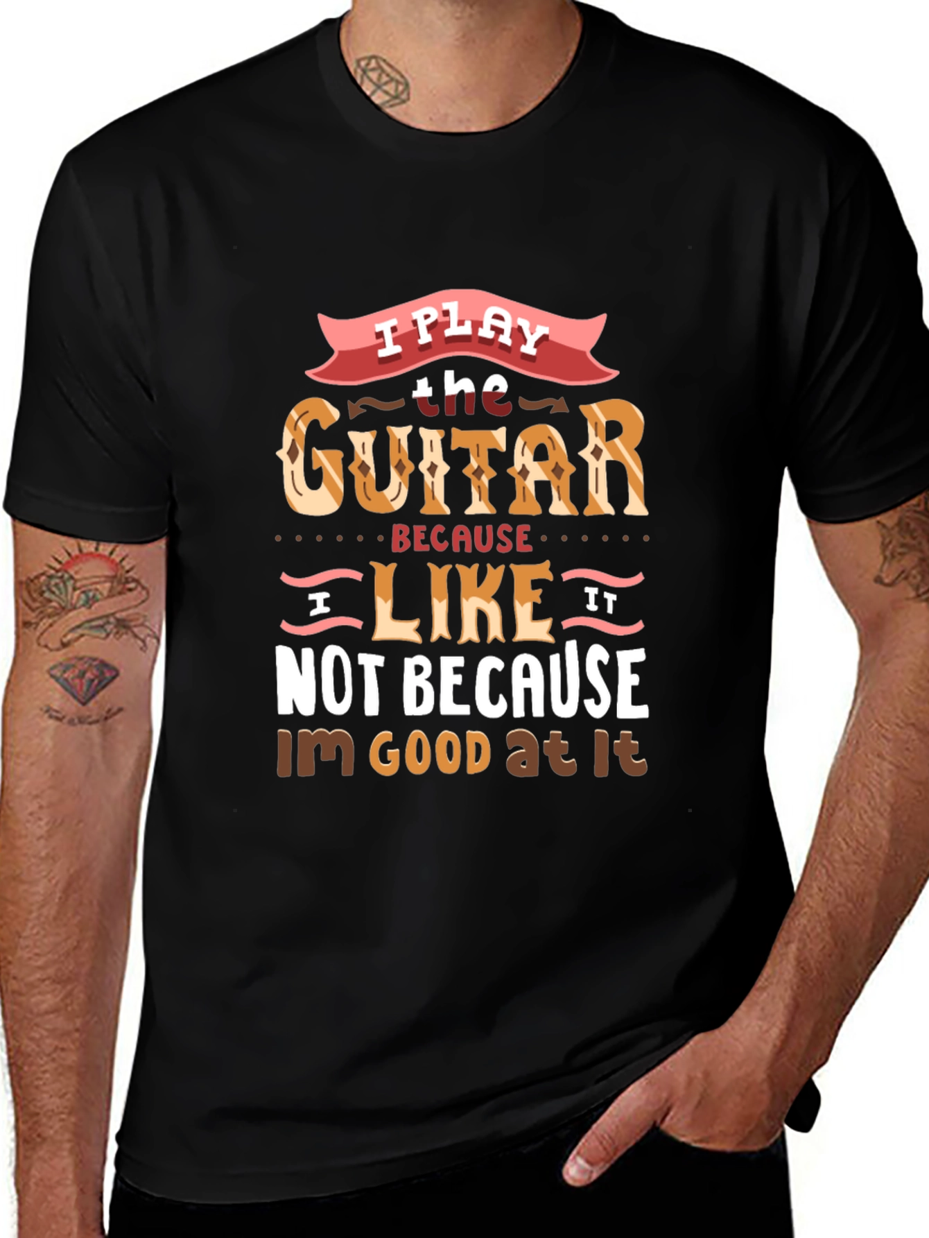 I Play Guitar Because I Like It T-Shirt