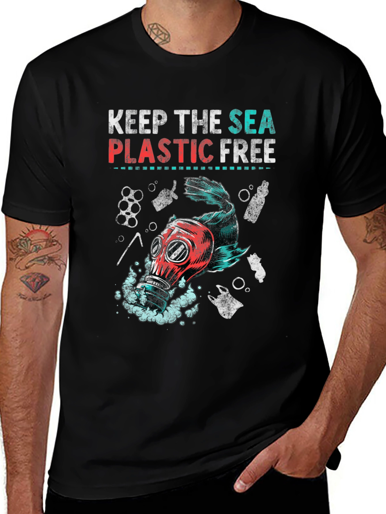 Keep the Sea Plastic Free Graphic Tee