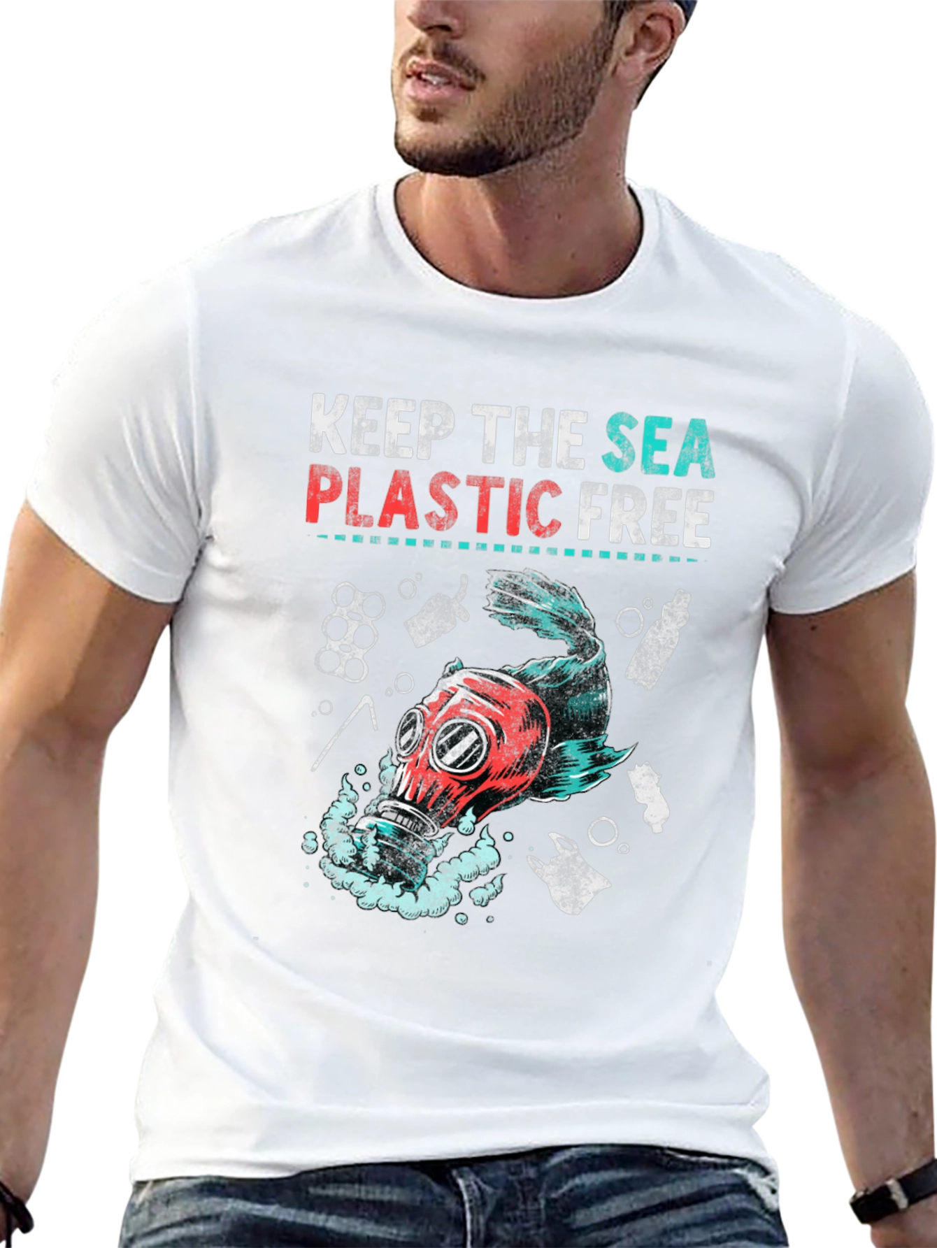 Keep the Sea Plastic Free Graphic Tee