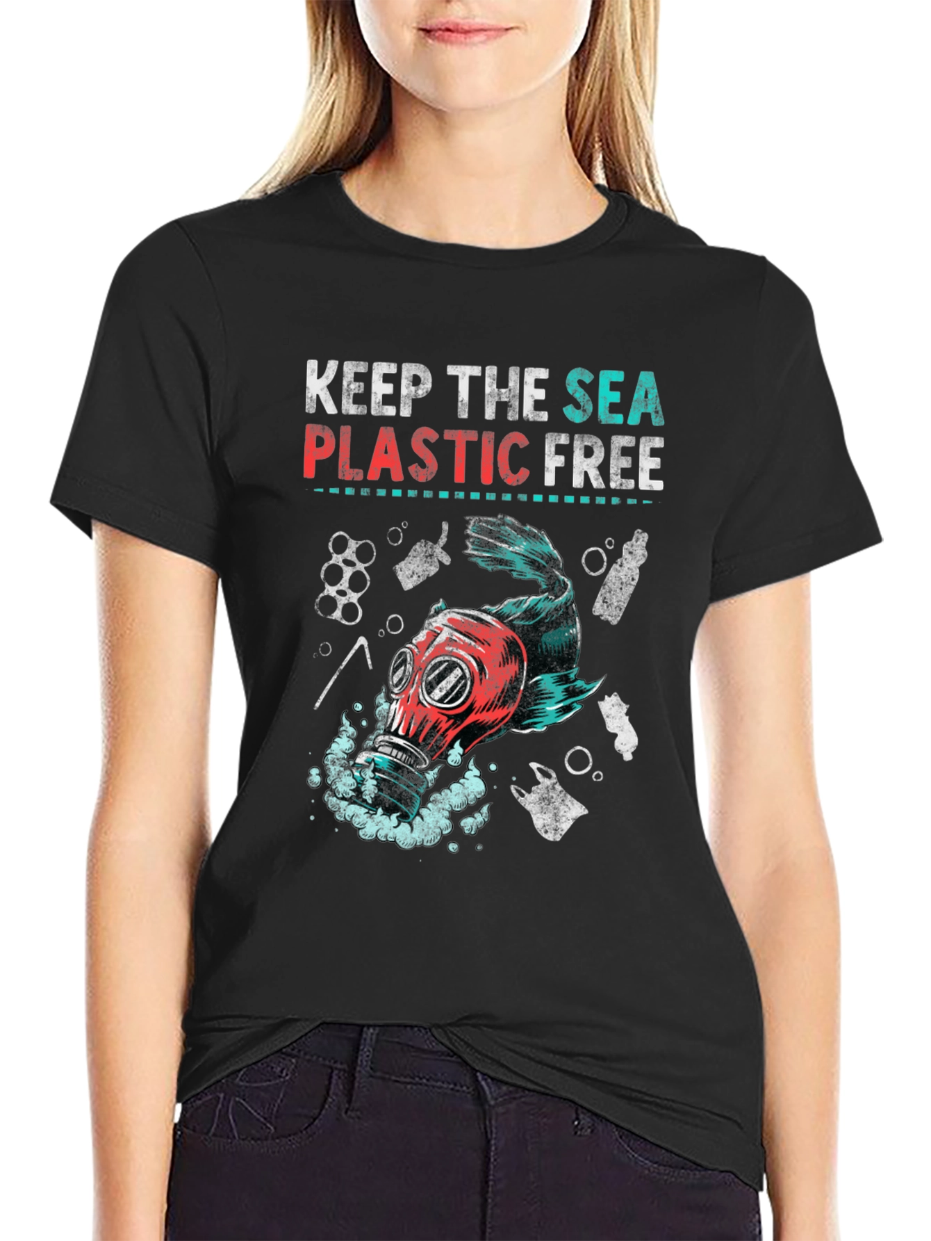 Keep the Sea Plastic Free Graphic Tee