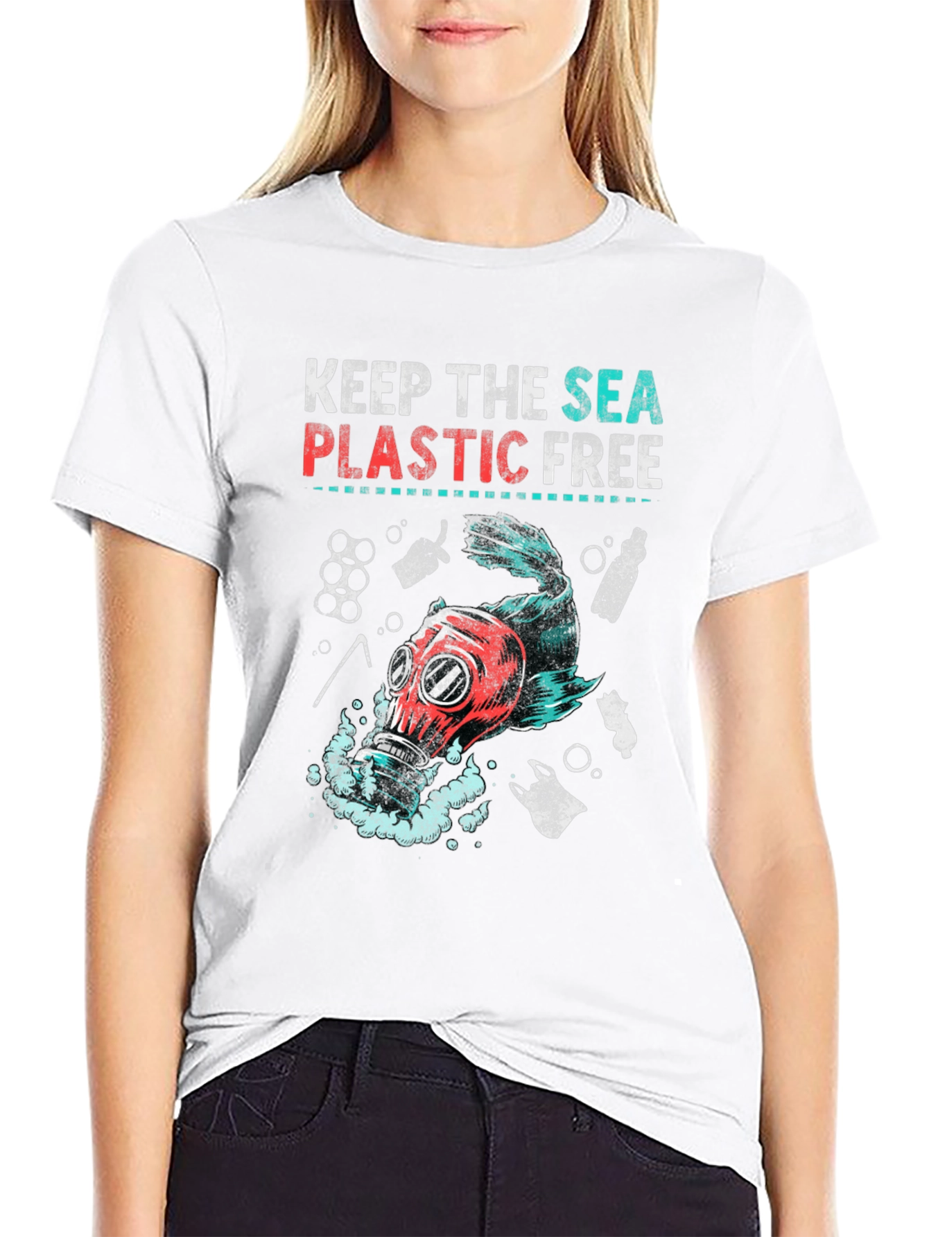 Keep the Sea Plastic Free Graphic Tee