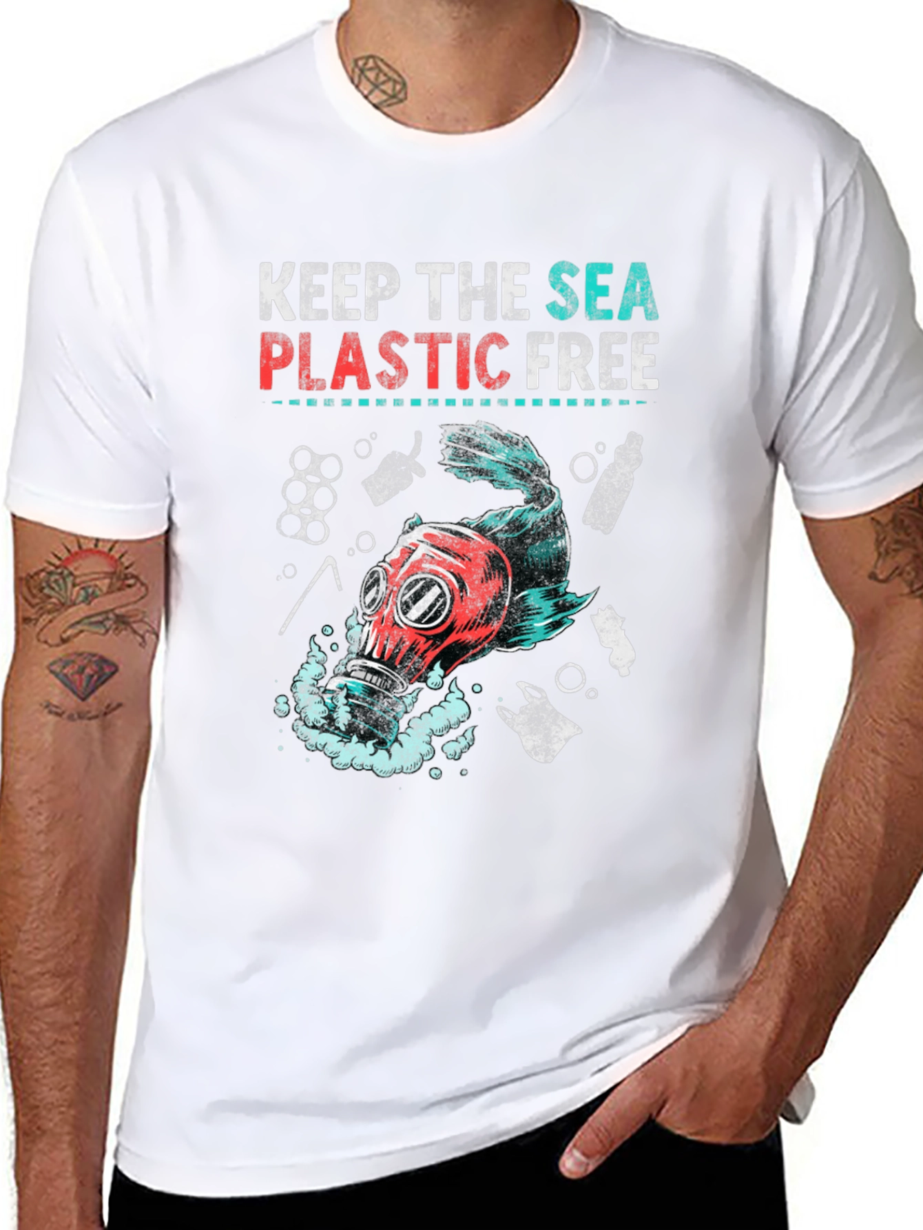 Keep the Sea Plastic Free Graphic Tee
