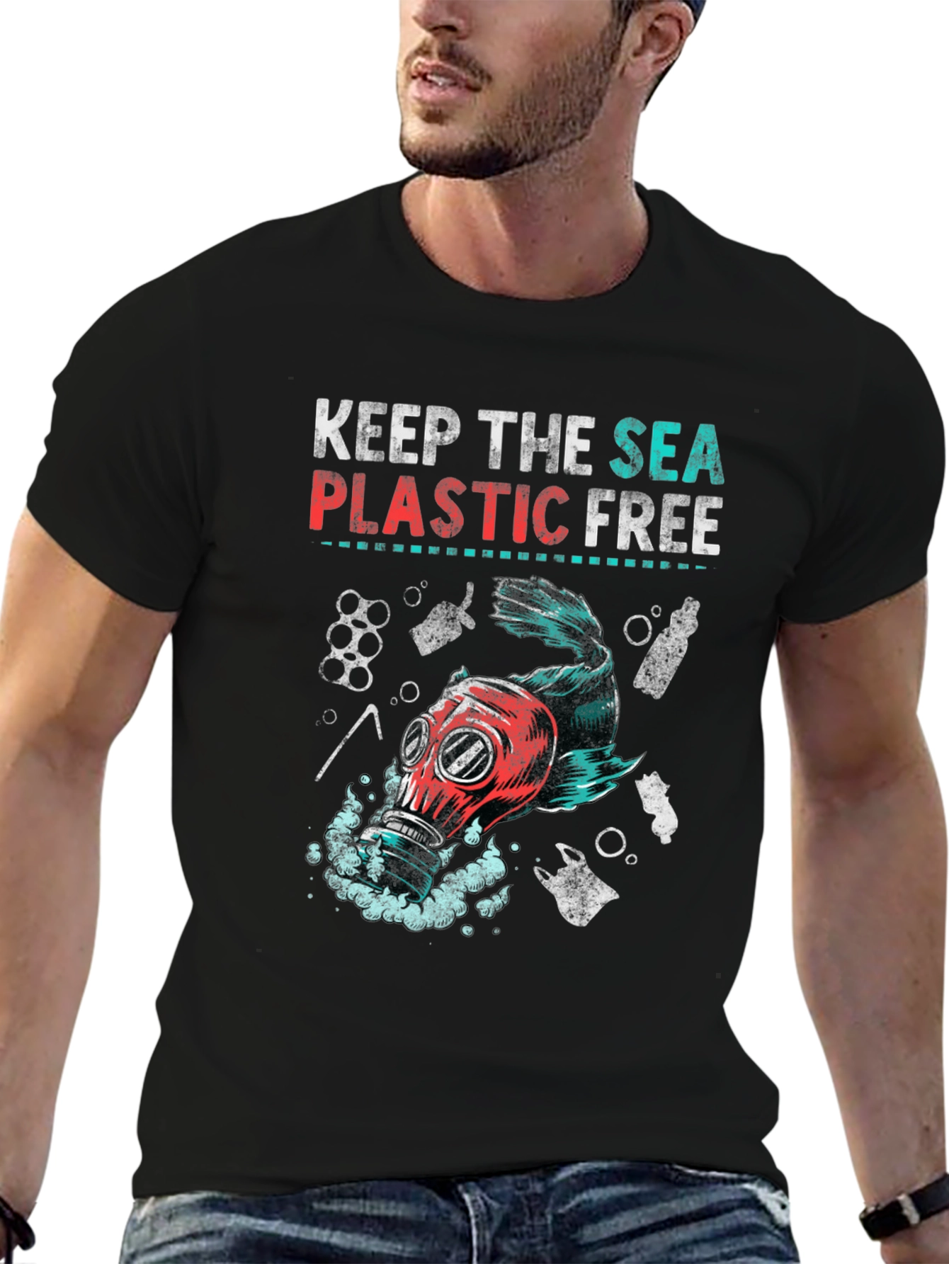 Keep the Sea Plastic Free Graphic Tee