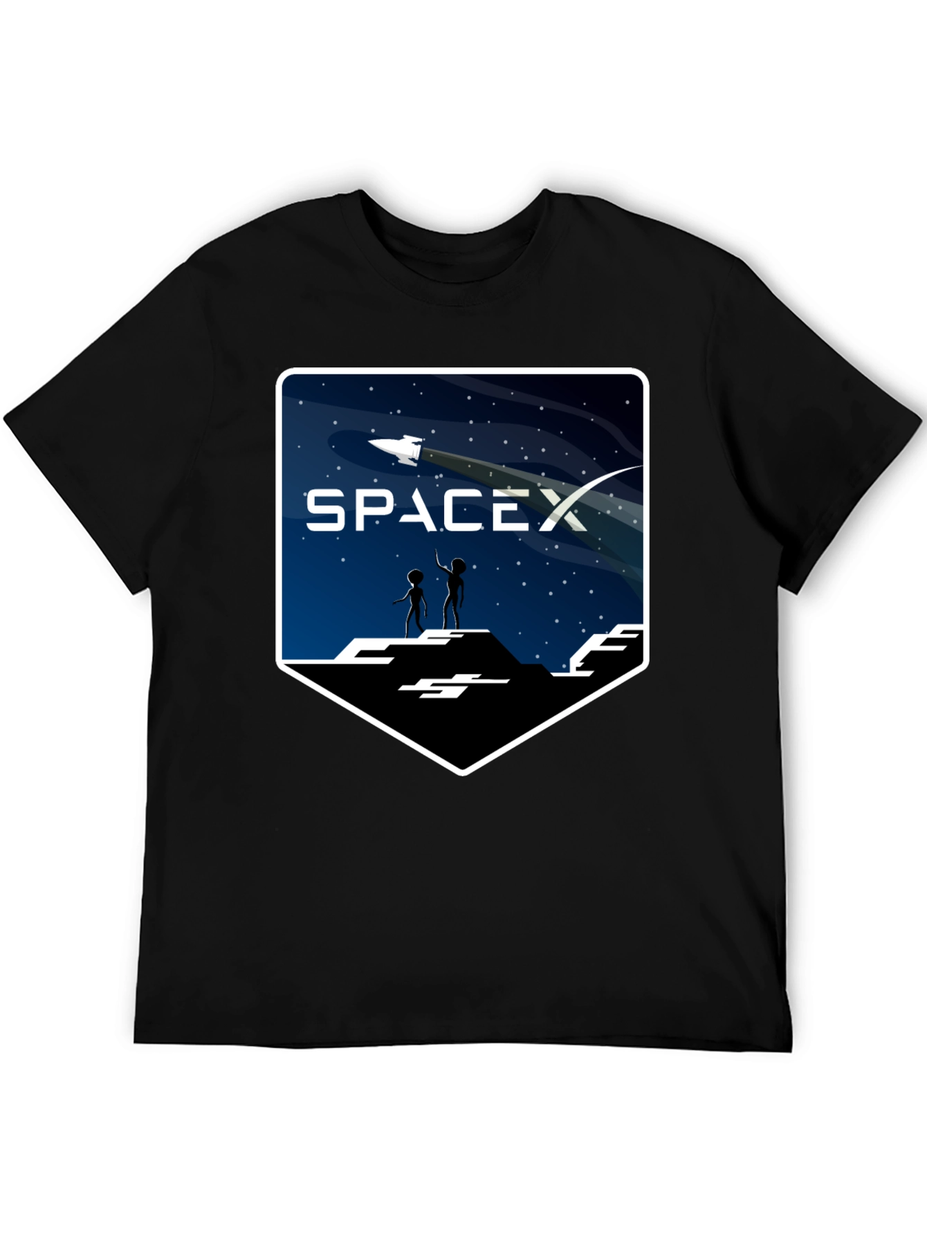SpaceX Alien Encounter T-Shirt - Explore the Universe!