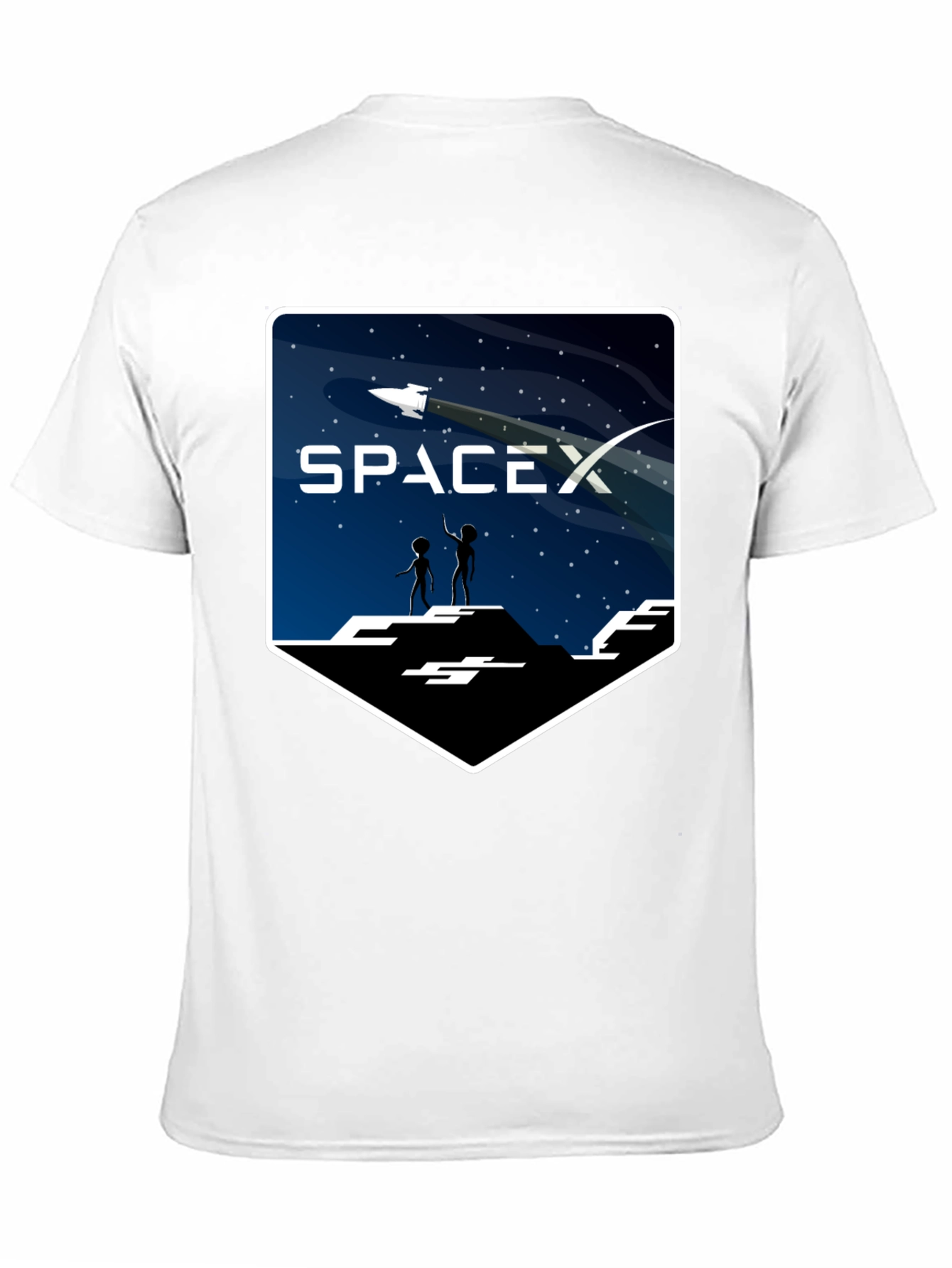SpaceX Alien Encounter T-Shirt - Explore the Universe!