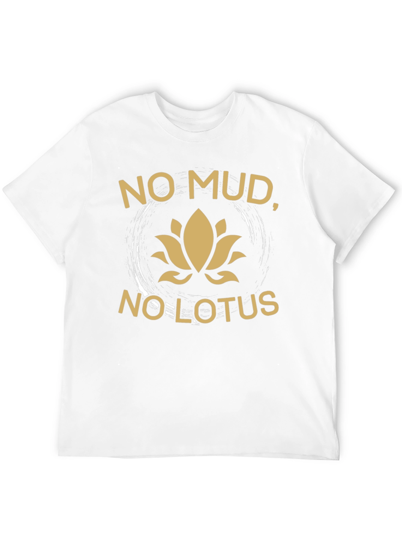 No Mud No Lotus Graphic Tee - Black