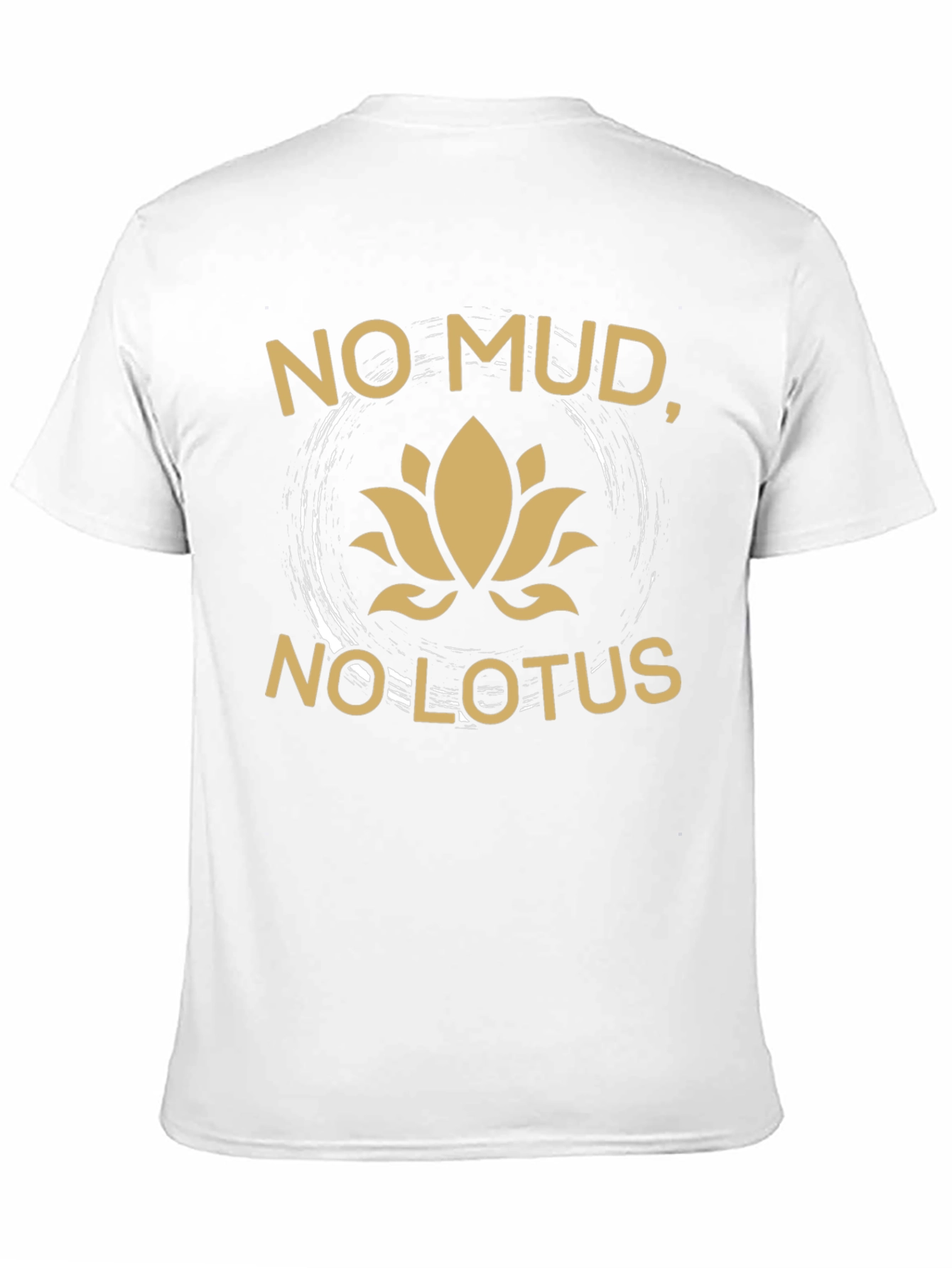 No Mud No Lotus Graphic Tee - Black