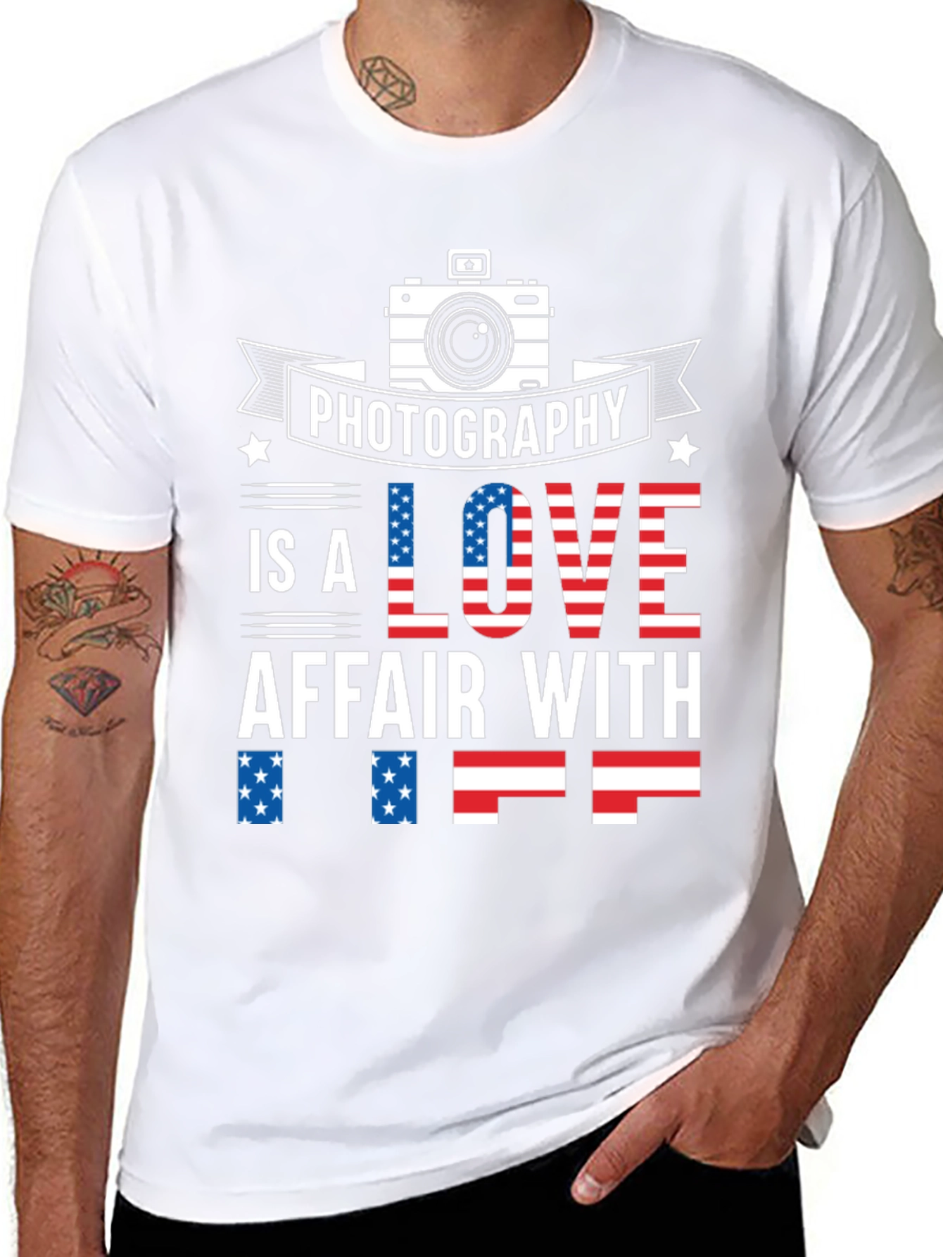 Photography Love Affair Graphic T-Shirt