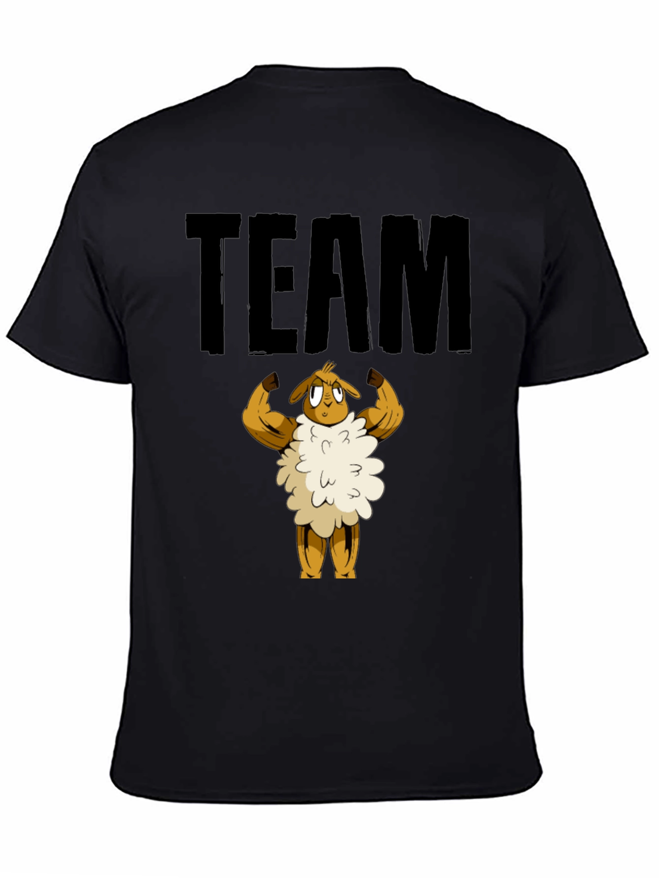 Team Sheep Black T-Shirt