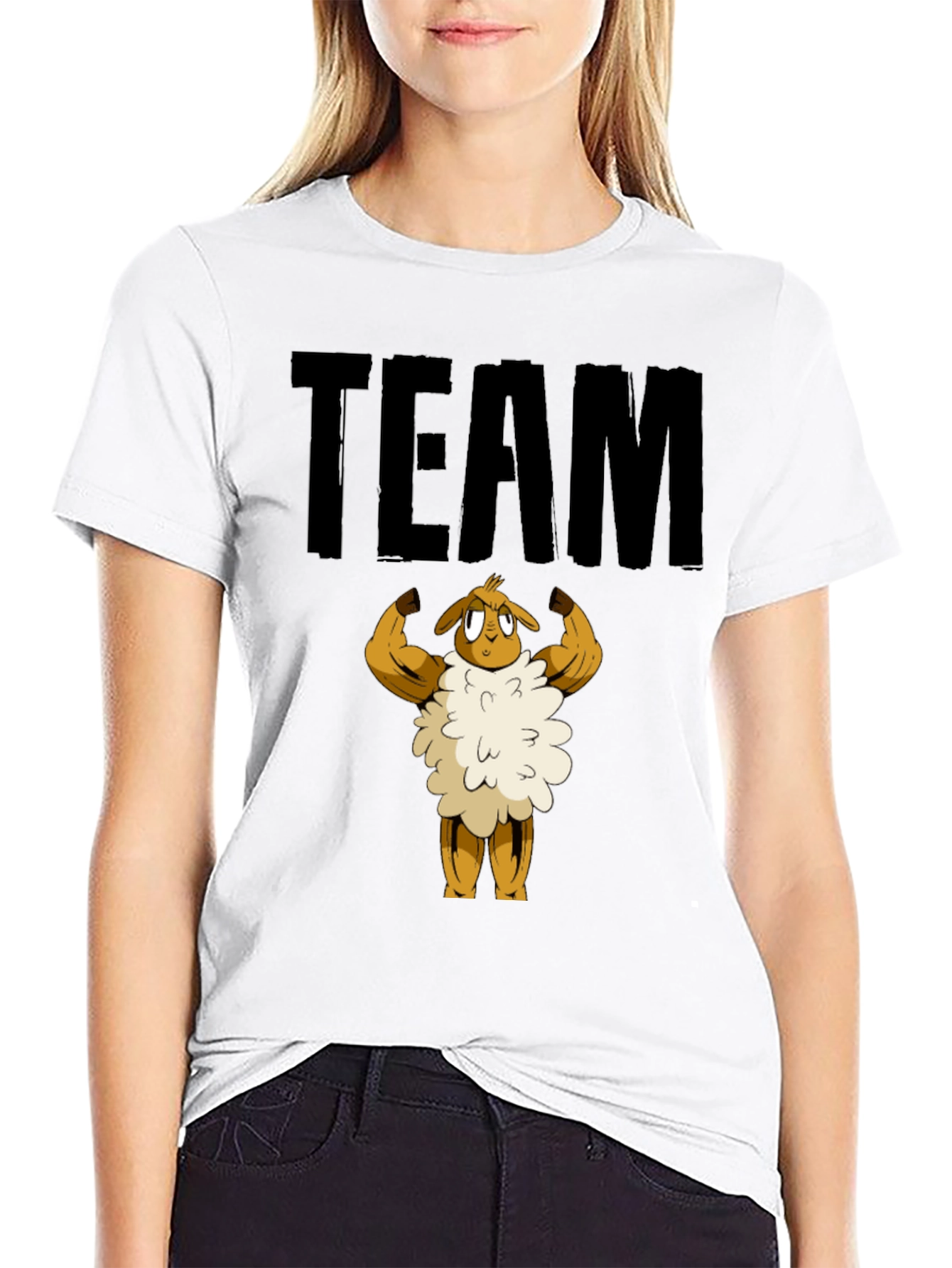 Team Sheep Black T-Shirt