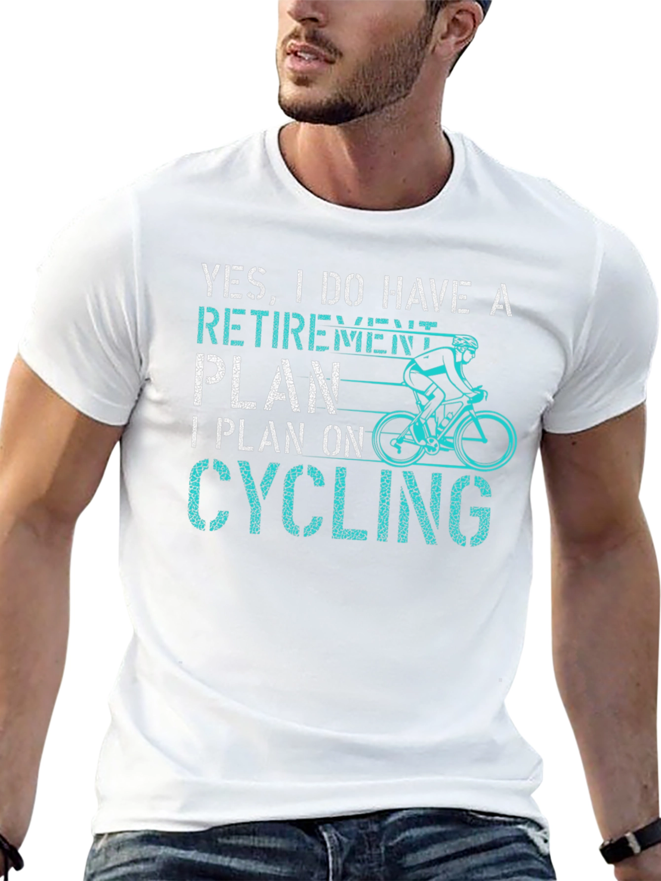 Retirement Plan Cycling T-Shirt