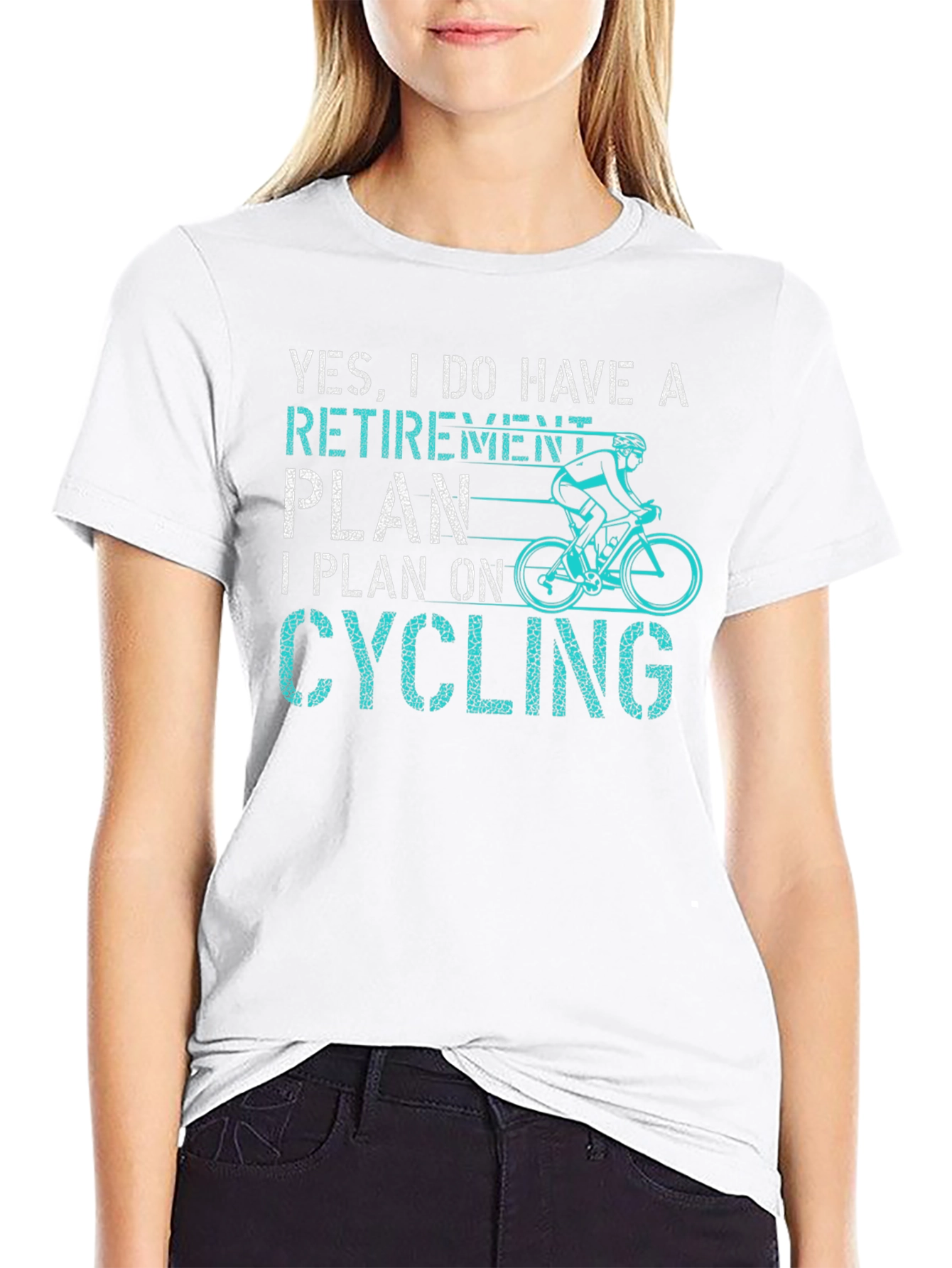 Retirement Plan Cycling T-Shirt