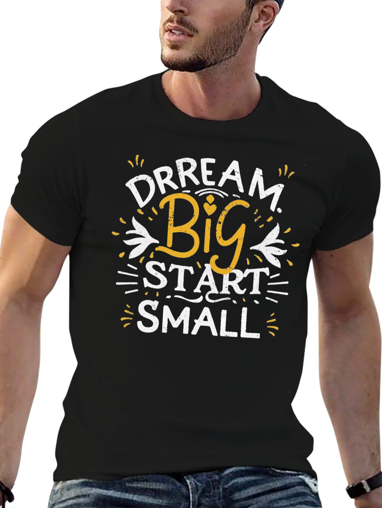 Dream Big Start Small Graphic T-Shirt