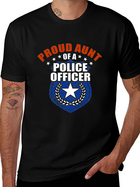 Proud Aunt of a Police Officer T-Shirt