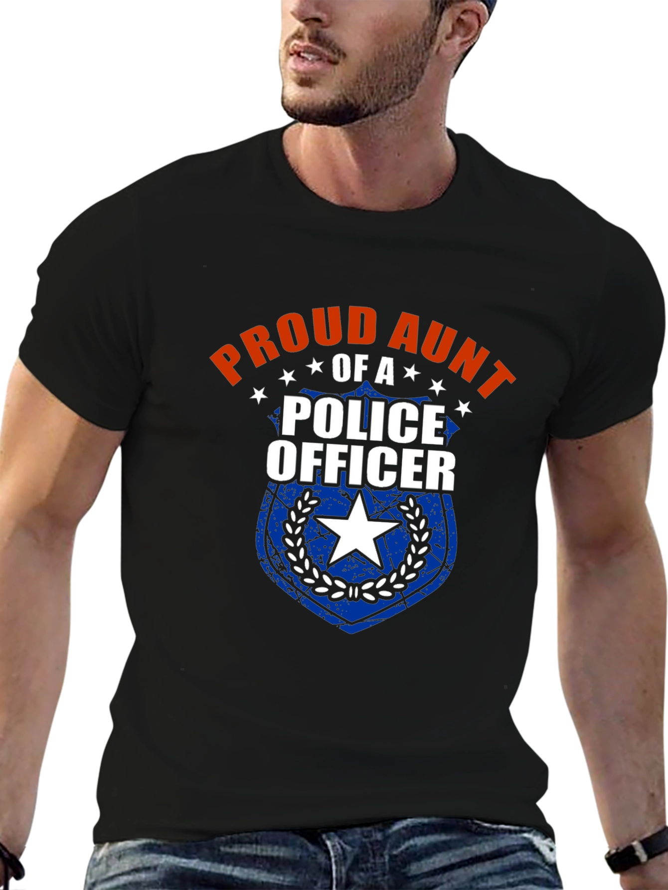 Proud Aunt of a Police Officer T-Shirt