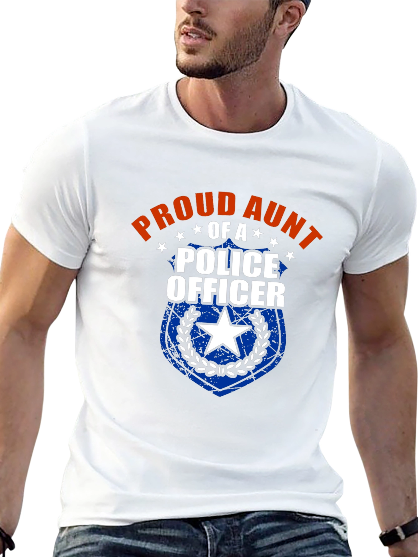 Proud Aunt of a Police Officer T-Shirt