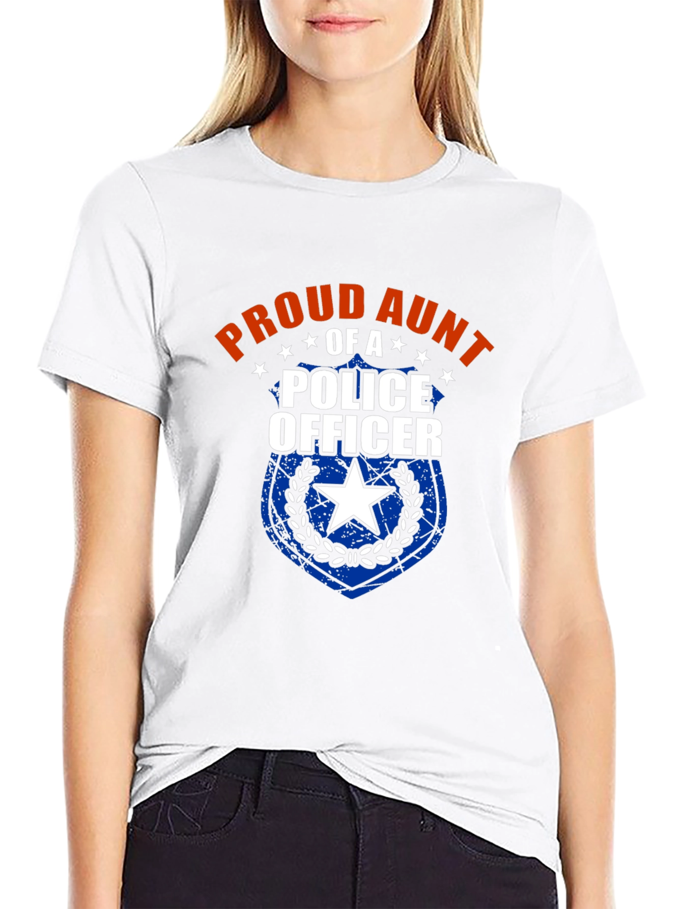 Proud Aunt of a Police Officer T-Shirt