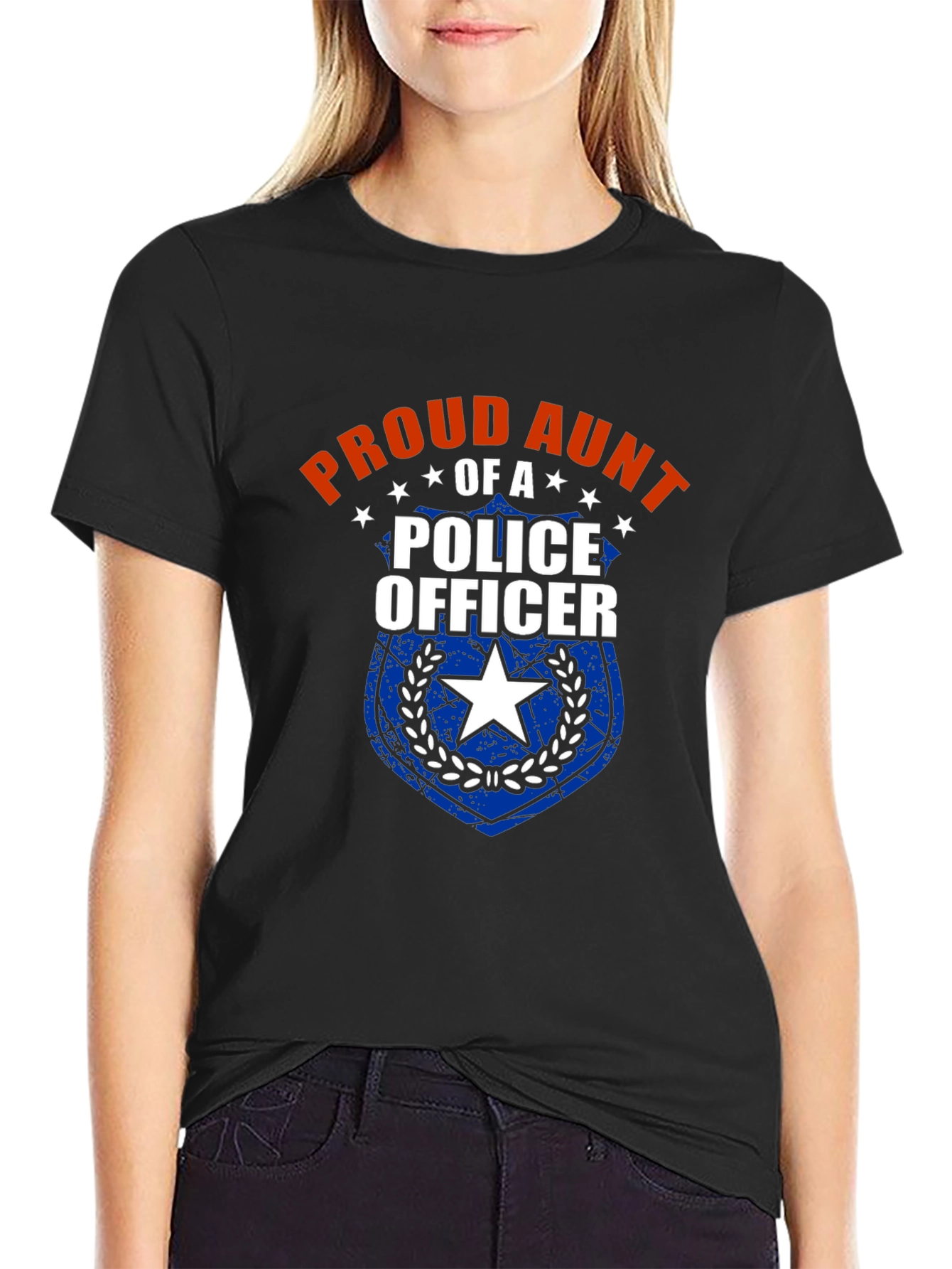 Proud Aunt of a Police Officer T-Shirt