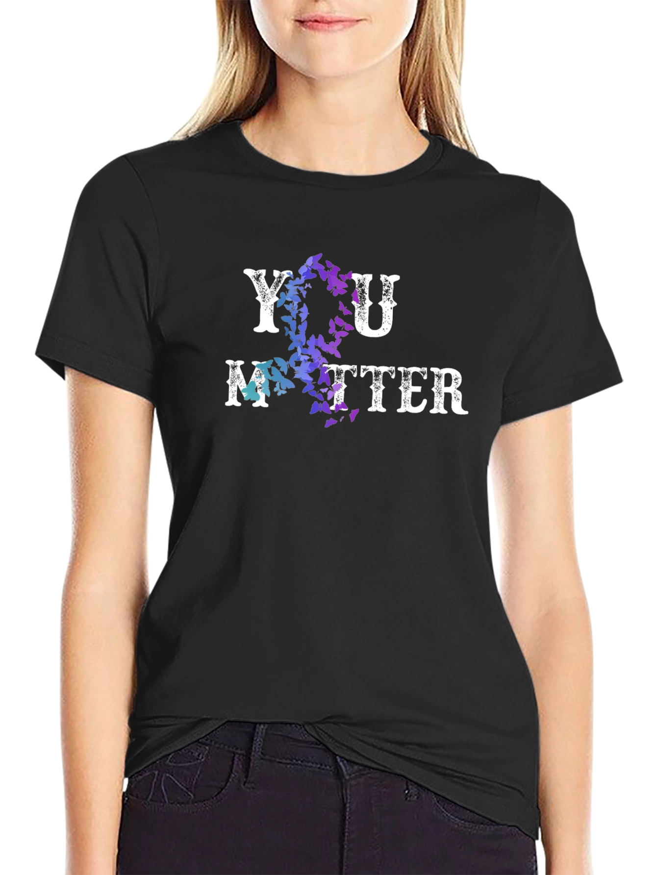 You Matter Butterfly Graphic Tee